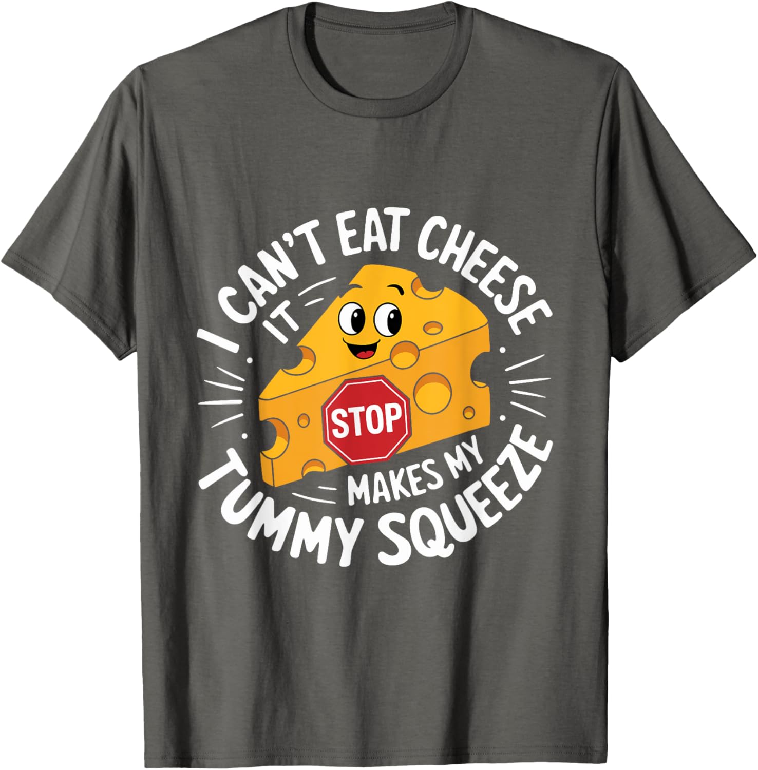 Lactose Intolerance Kids T-Shirt for Dairy Allergy Awareness and Fun - 14