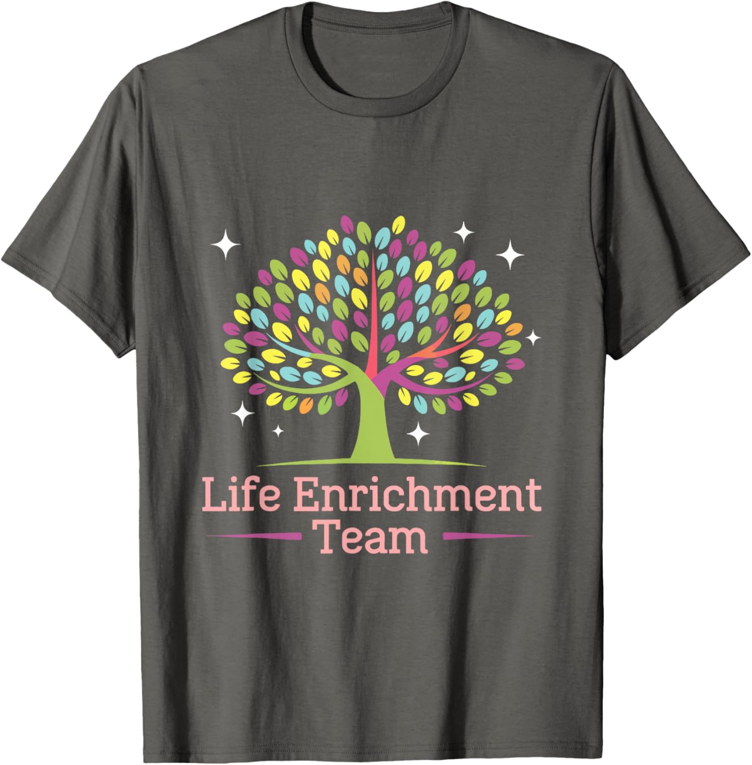 Activity Director Life Enrichment Team T-Shirt for Fun Workdays - 22