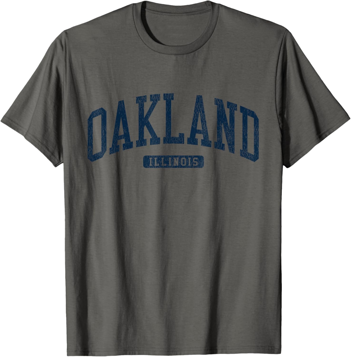 Oakland Illinois College University Blue T-Shirt for Comfort and Style - 2