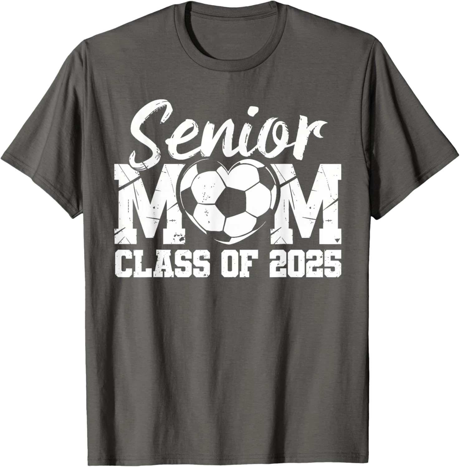 Soccer Mom Class of 2025 Graduate T-Shirt for Proud Senior Mamas - 11