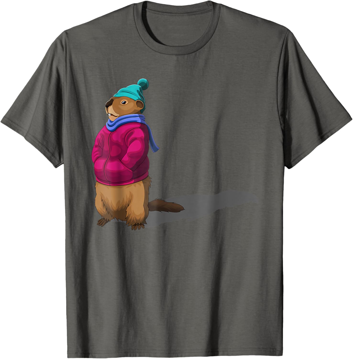 Funny Ground Hog Day T-Shirt for Men and Women - Cute Groundhog Design - 18