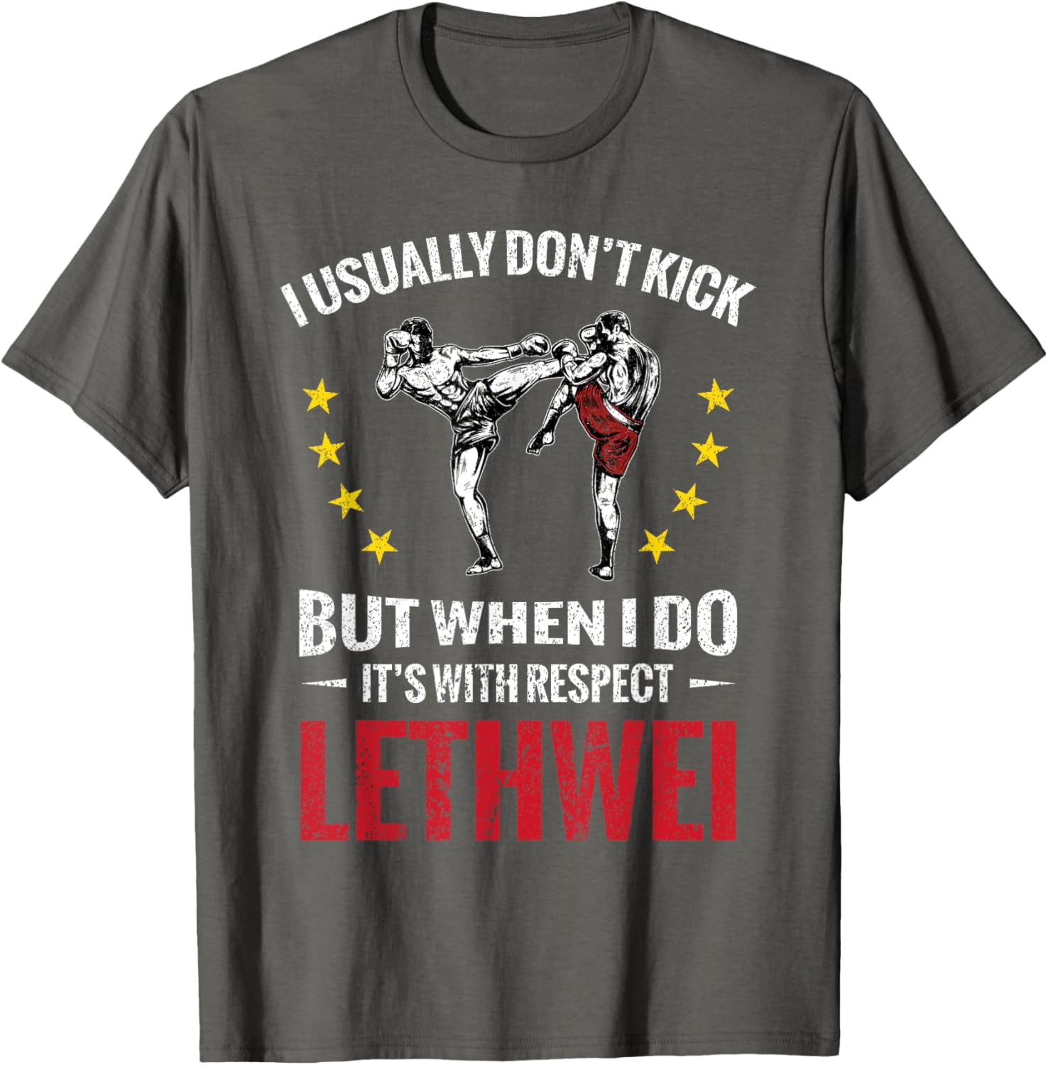 Respectful Lethwei T-Shirt for Fans of Martial Arts and Kickboxing - 18
