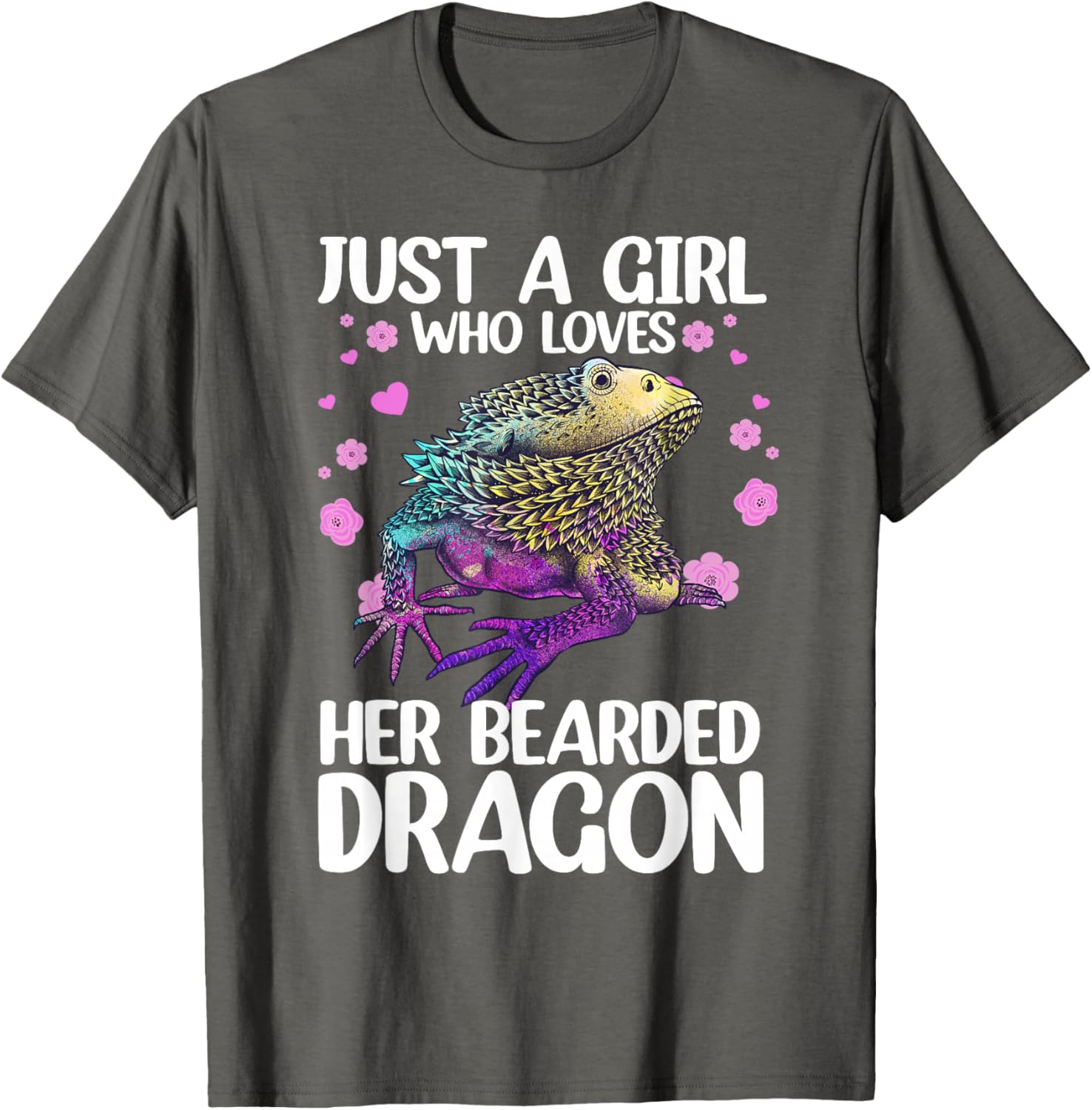 Cool Bearded Dragon T-Shirt for Women Perfect Gift for Reptile Lovers - 17