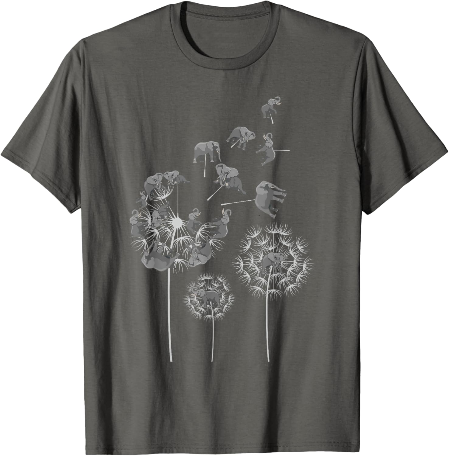 Dandelion Elephants T-Shirt for Elephant Lovers | Fun and Unique Design - 9