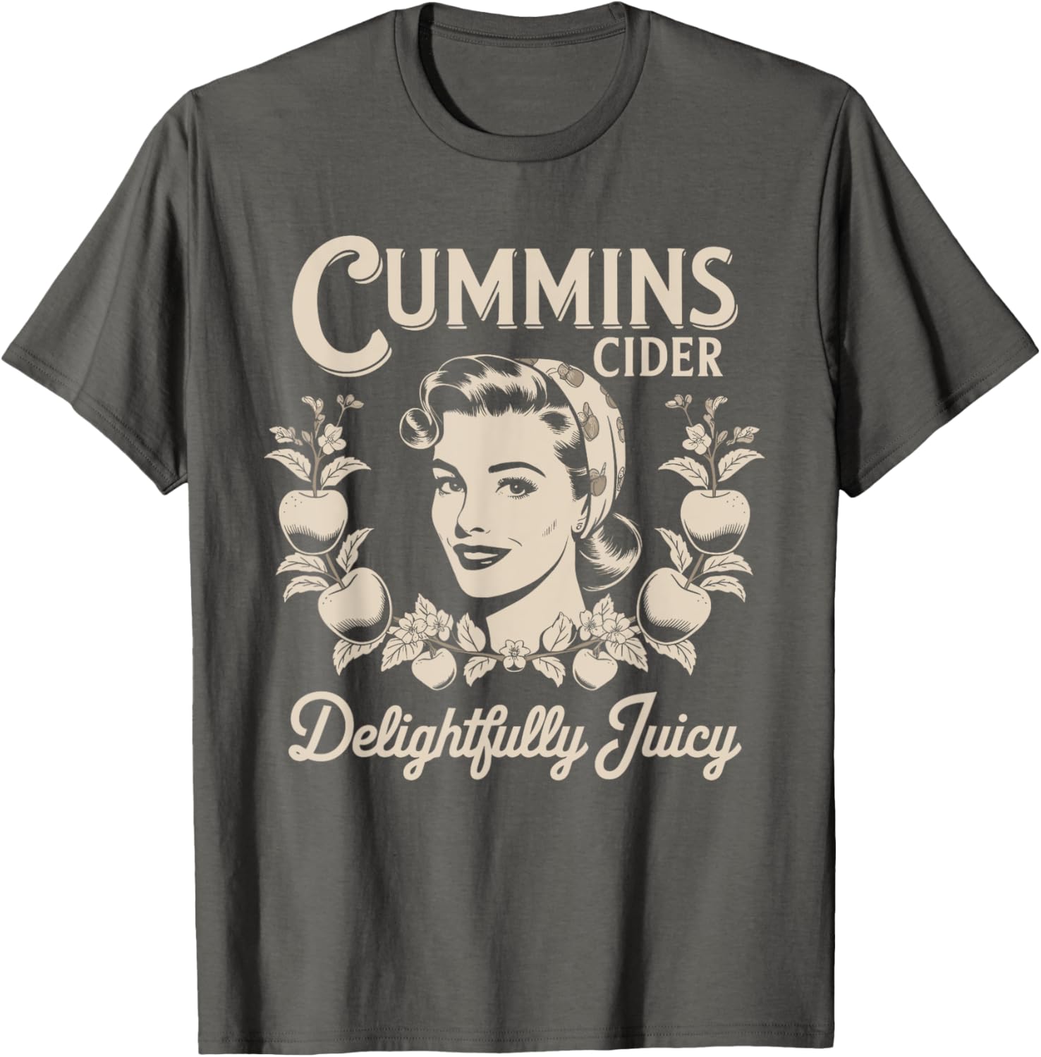 Delightful Juicy Cummins Cider Vintage Humor T-Shirt for Fun Lovers - 11