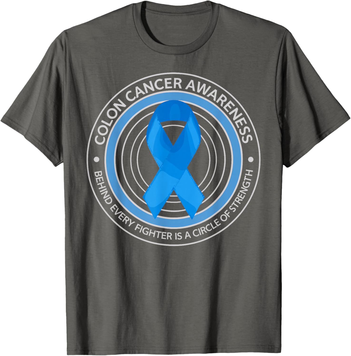 Colon Cancer Awareness T-Shirt for Colorectal Cancer Month Celebration - 4