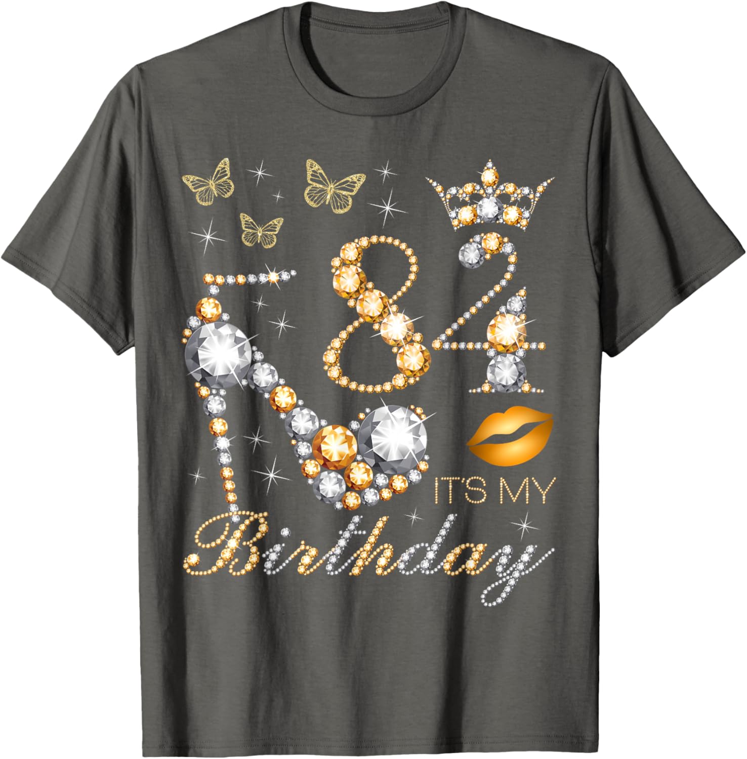 Celebrate Your 84th Birthday in Style with this B-Day Queen T-Shirt - 16