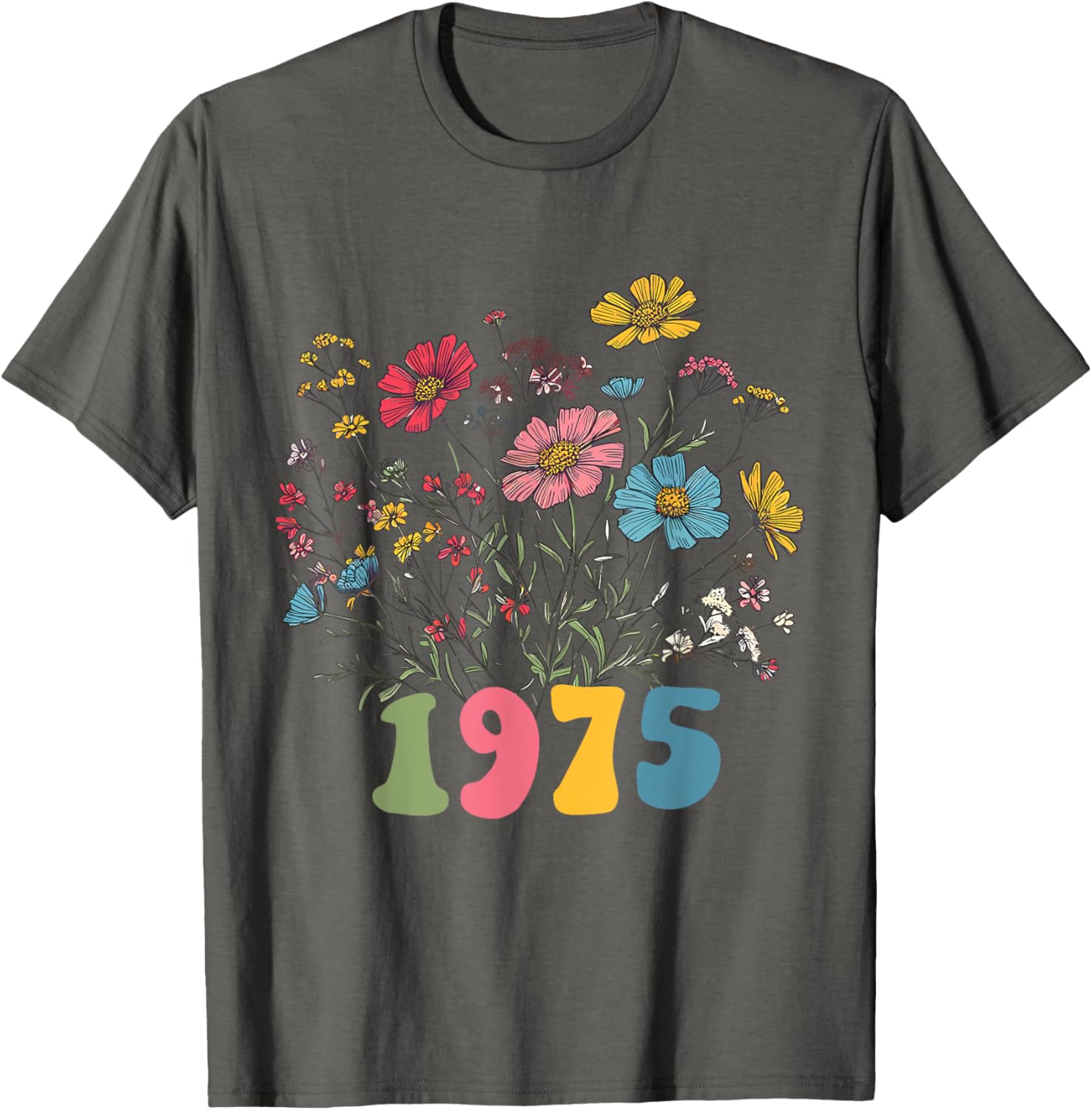 Wildflower 1975 50th Birthday T-Shirt for Women – Celebrate with Style! - 11