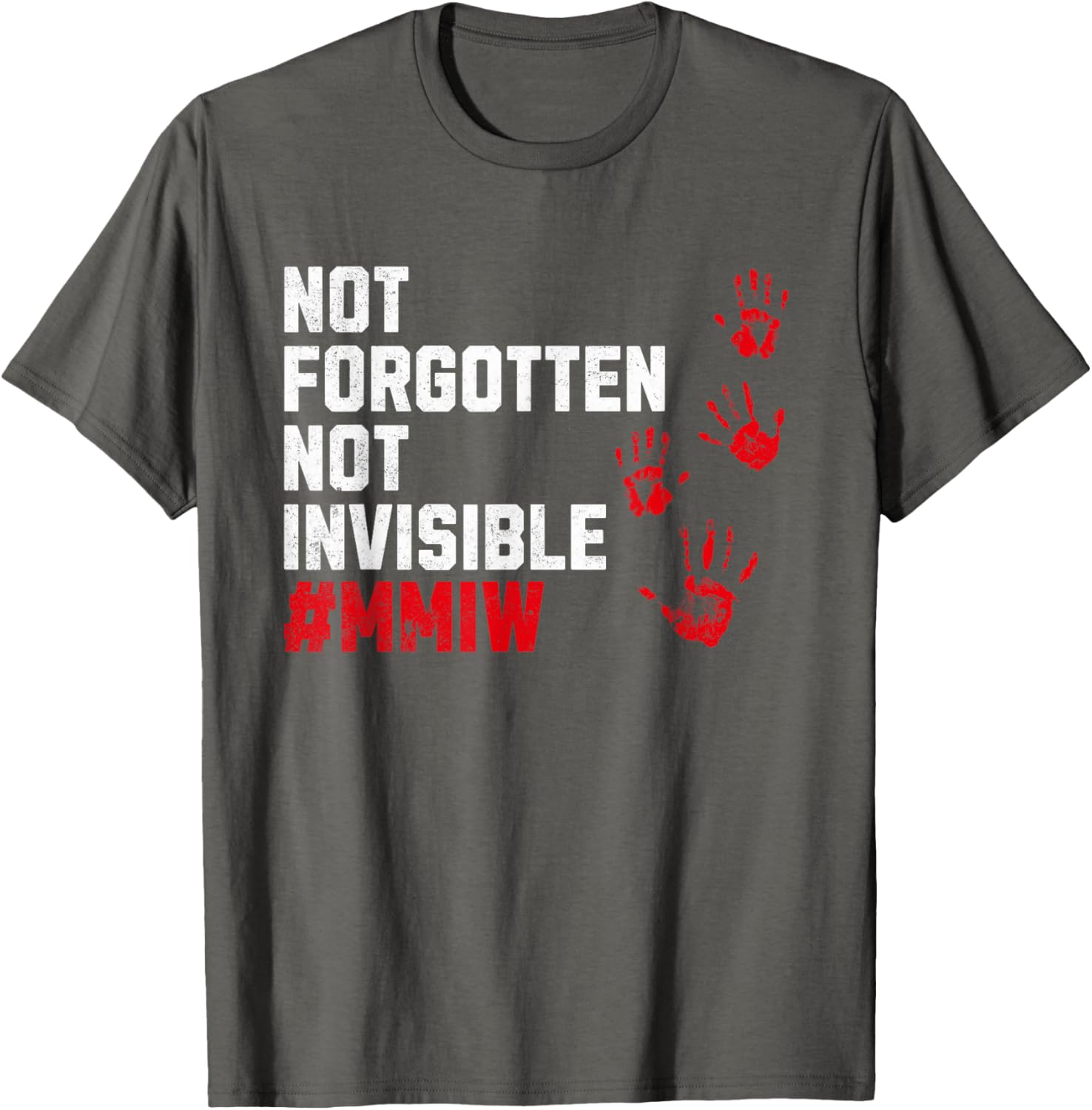 Stolen Sisters MMIW Invisible T-Shirt for Awareness of Missing Indigenous Women - 6