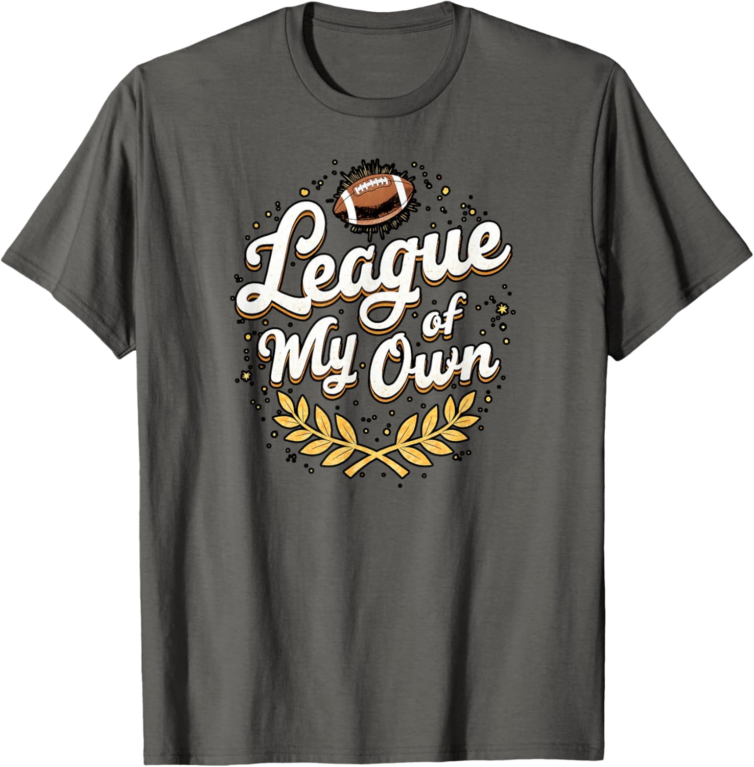 Funny Fantasy Football Champs Trophy Winner Draft T-Shirt for Fans - 10