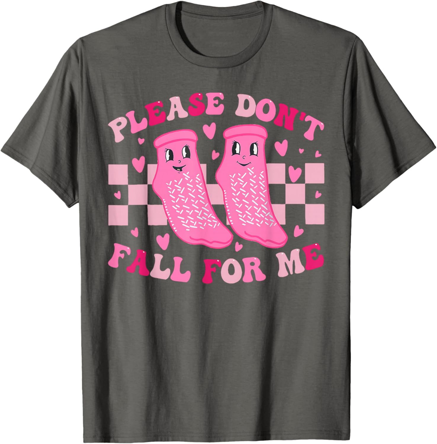 Funny Nurse Valentine T-Shirt for RN PCT CNA - Don't Fall for Me! - 11