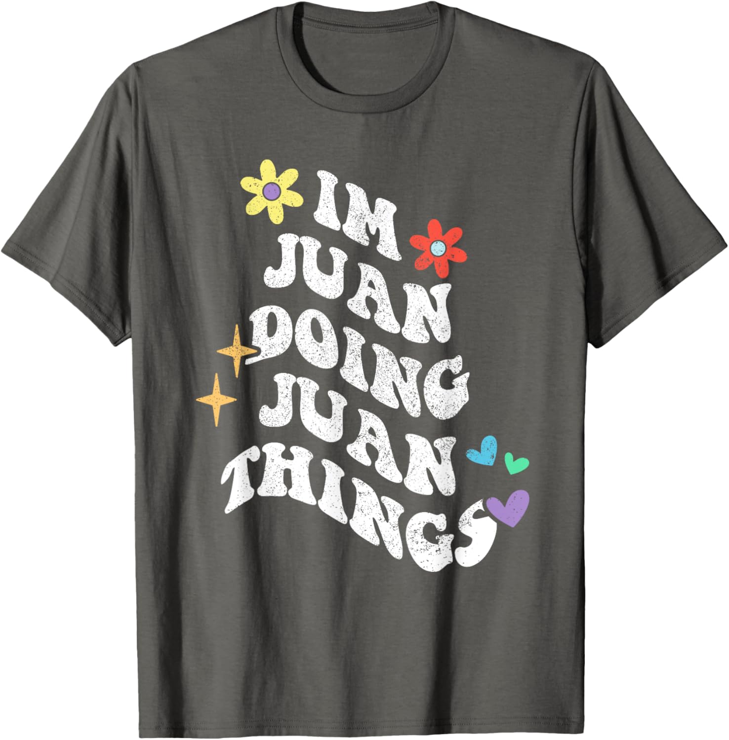 Funny Retro Groovy Im Juan Doing Juan Things T-Shirt for Mother's Day - 12