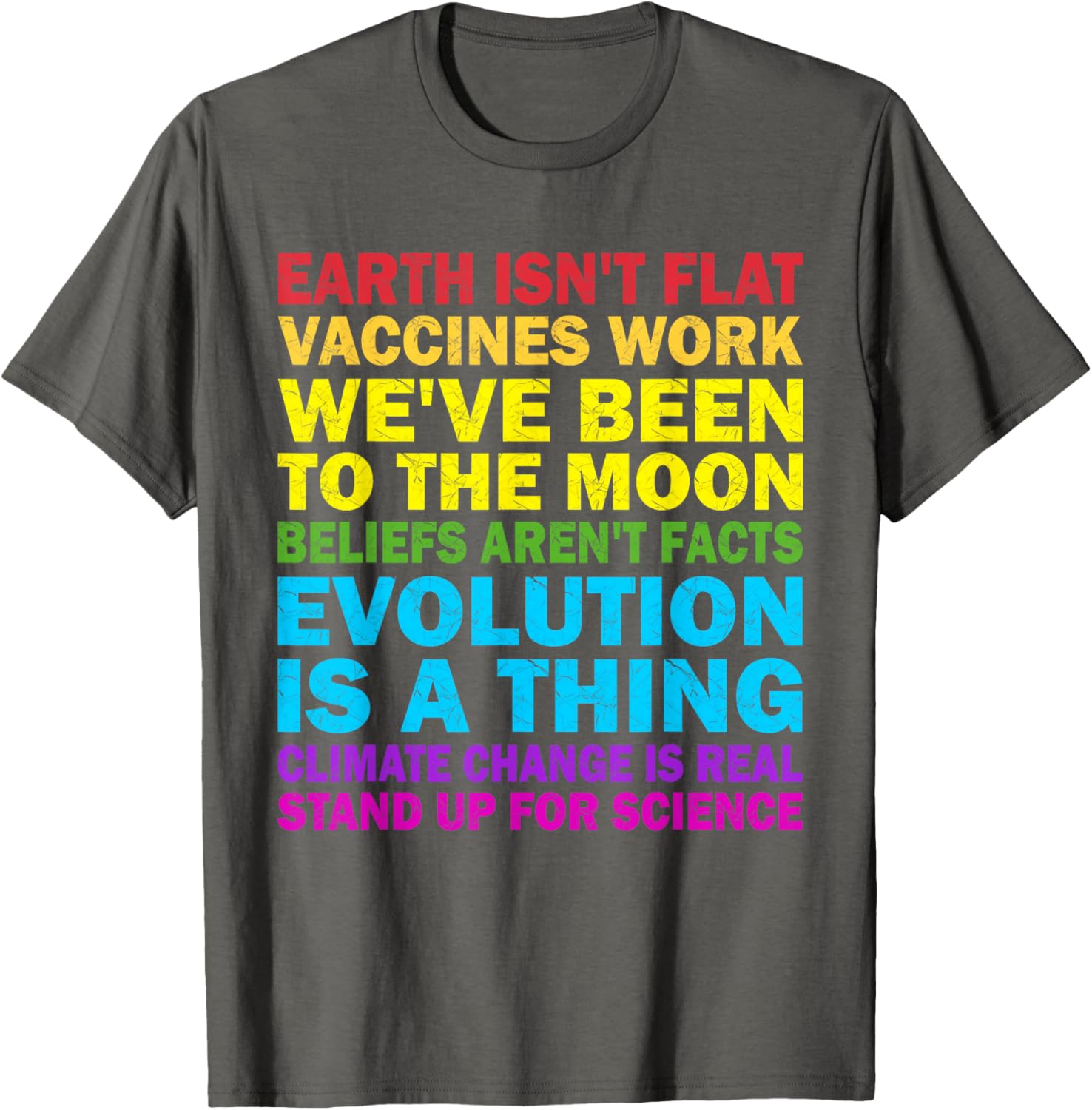Support Science with a Colorful Bold Design T-Shirt for Everyone - 7