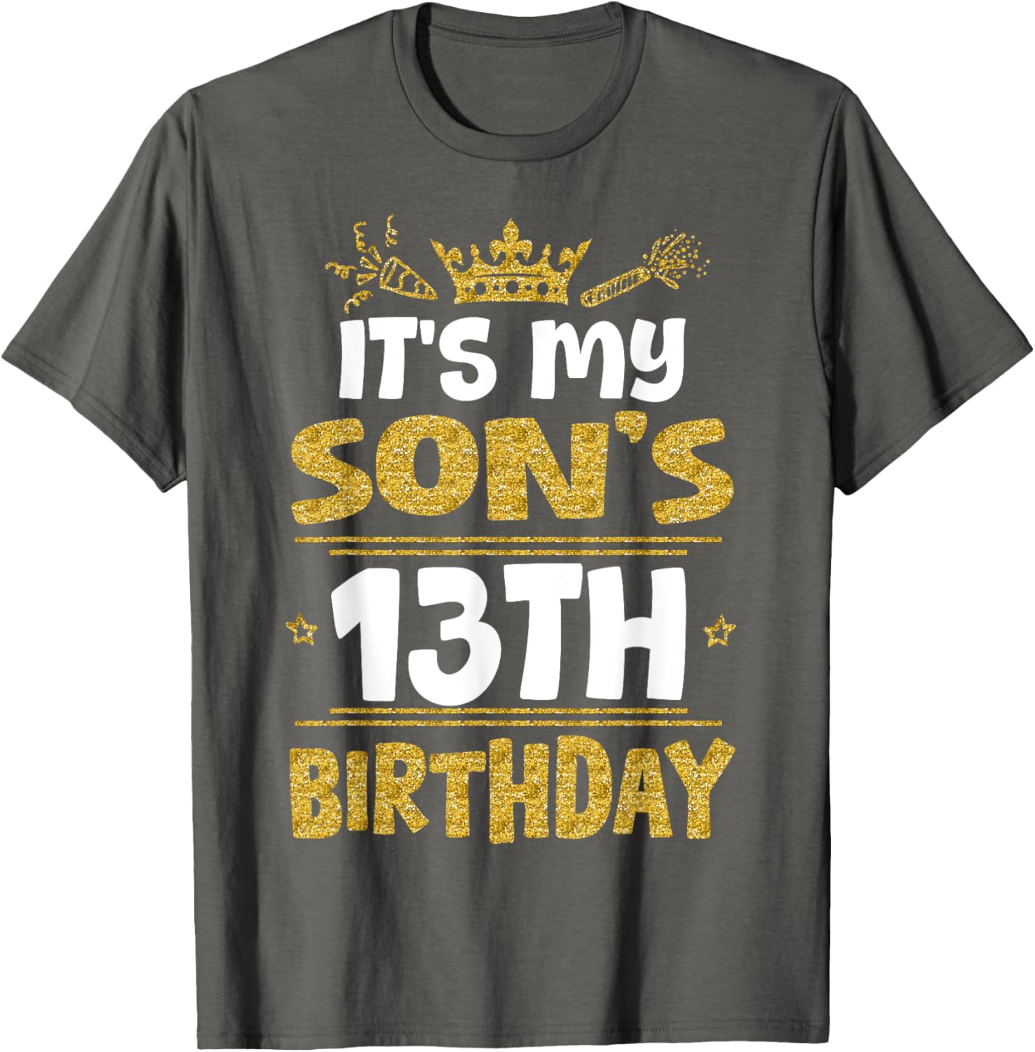 Happy 13th Birthday Son T-Shirt for Boys - Fun 13 Years Old Gift - 9