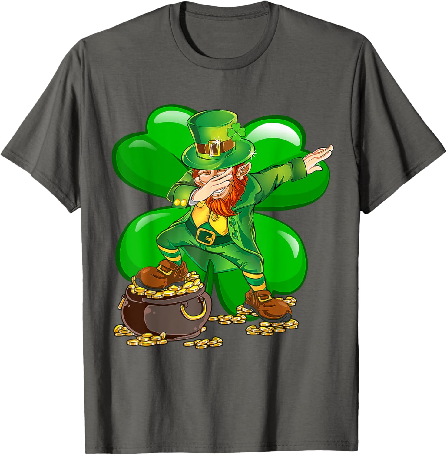 Dabbing Leprechaun T-Shirt for St Patrick's Day Fun for Everyone - 15