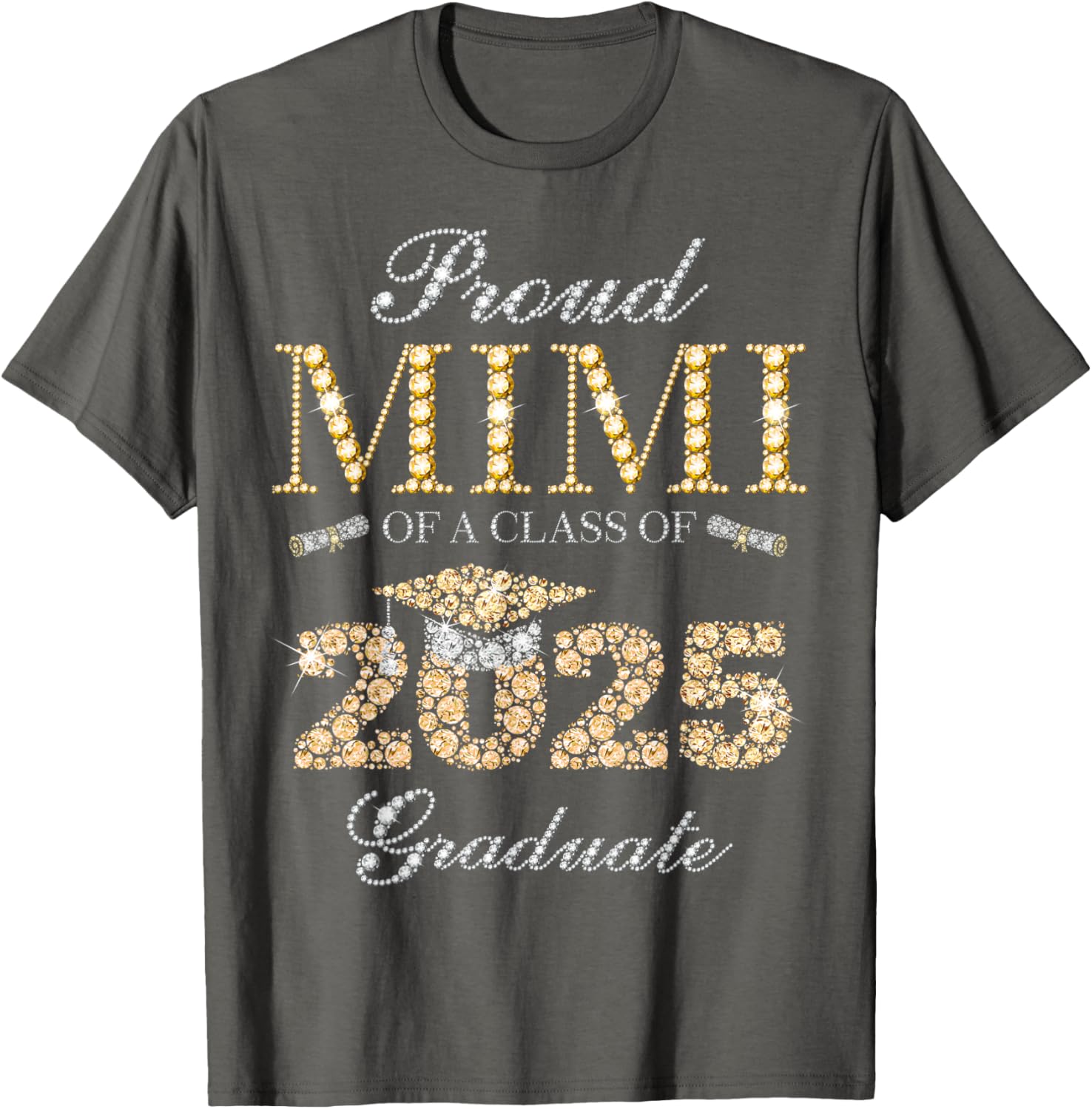 Proud Mimi of a Class of 2025 Graduate T-Shirt for Celebrating Achievements - 14