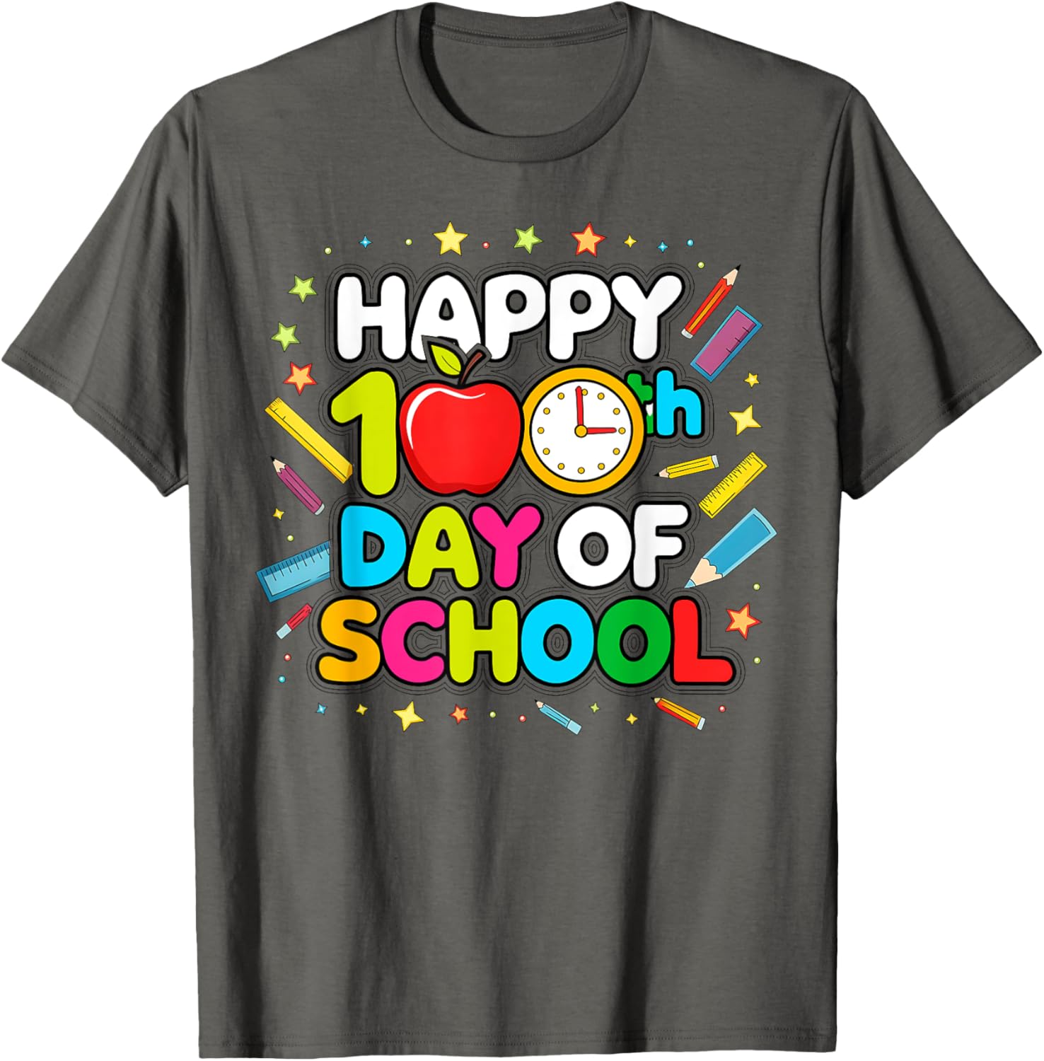 100 Days of School T-Shirt for Toddlers Perfect for Teachers and Students - 22