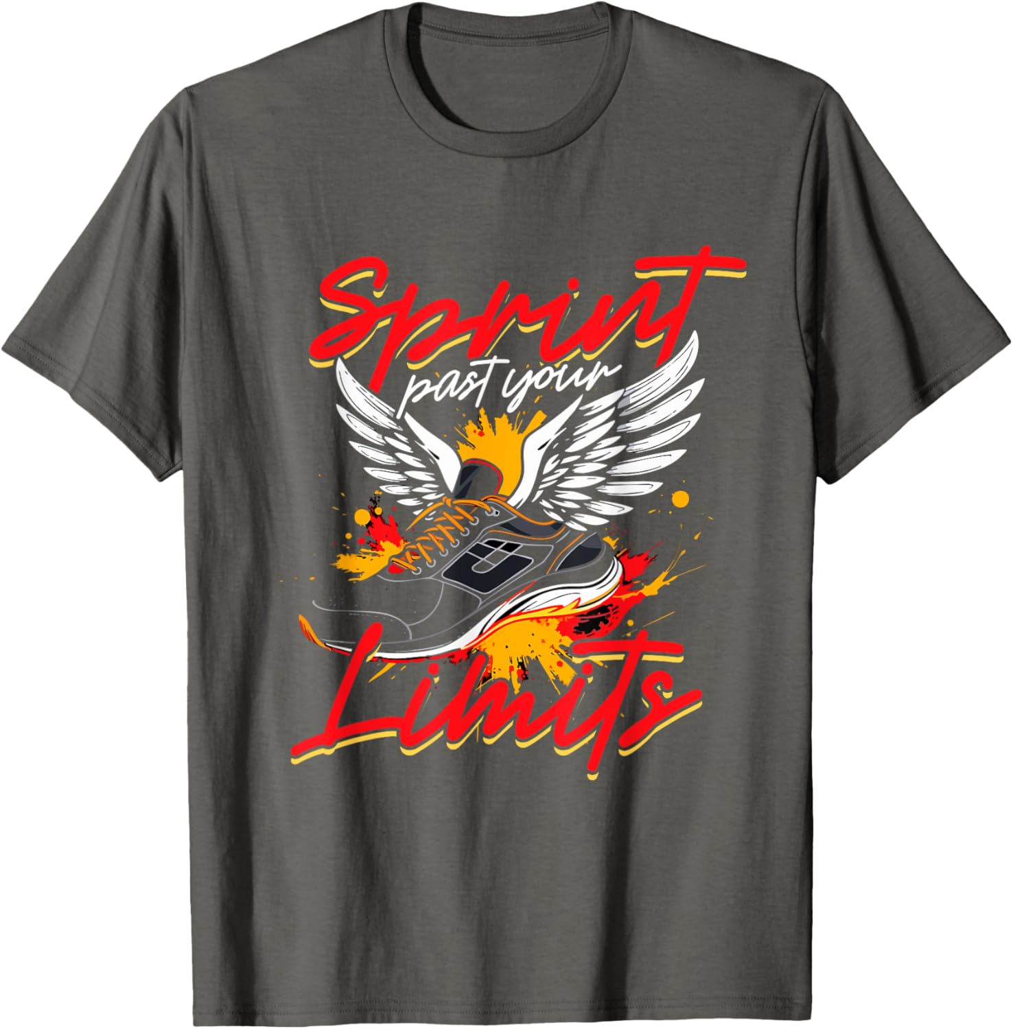 Sprint Track and Field T-Shirt Sprint Past Your Limits in Style - 4