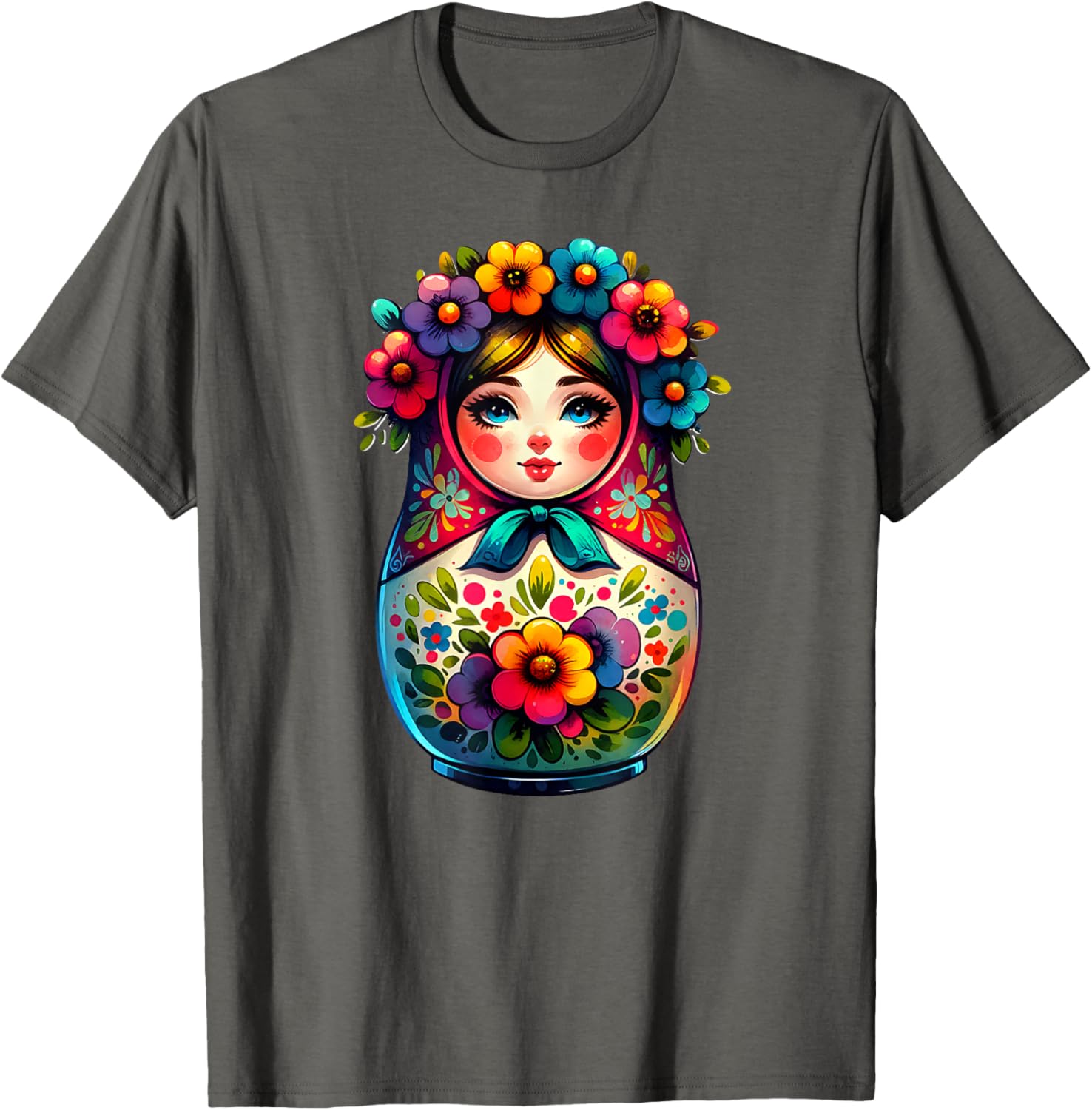 Matryoshka Moscow Sunglasses and T-Shirt for Trendy Fashion Lovers - 1