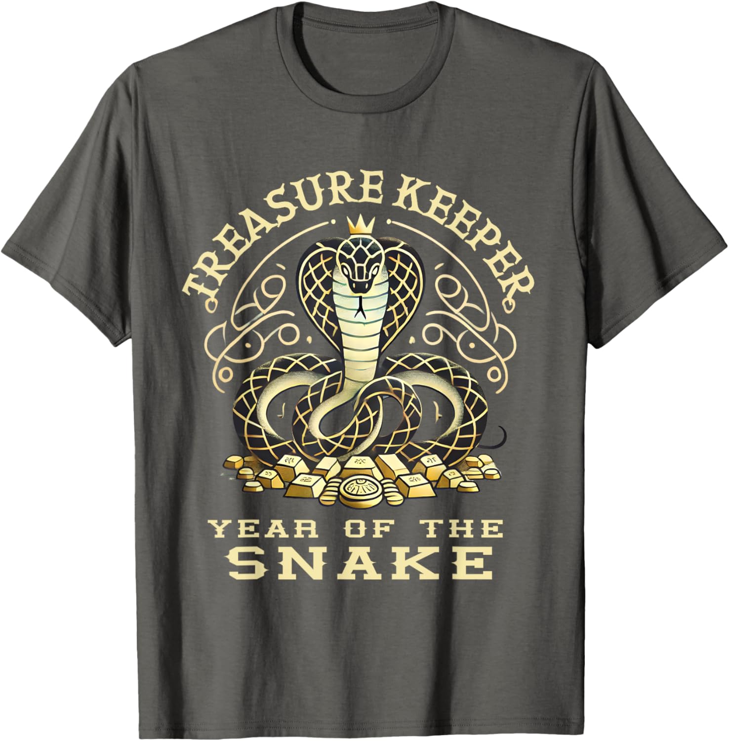Treasure Keeper Year of Snake T-Shirt – Stylish Chinese Design Apparel - 12