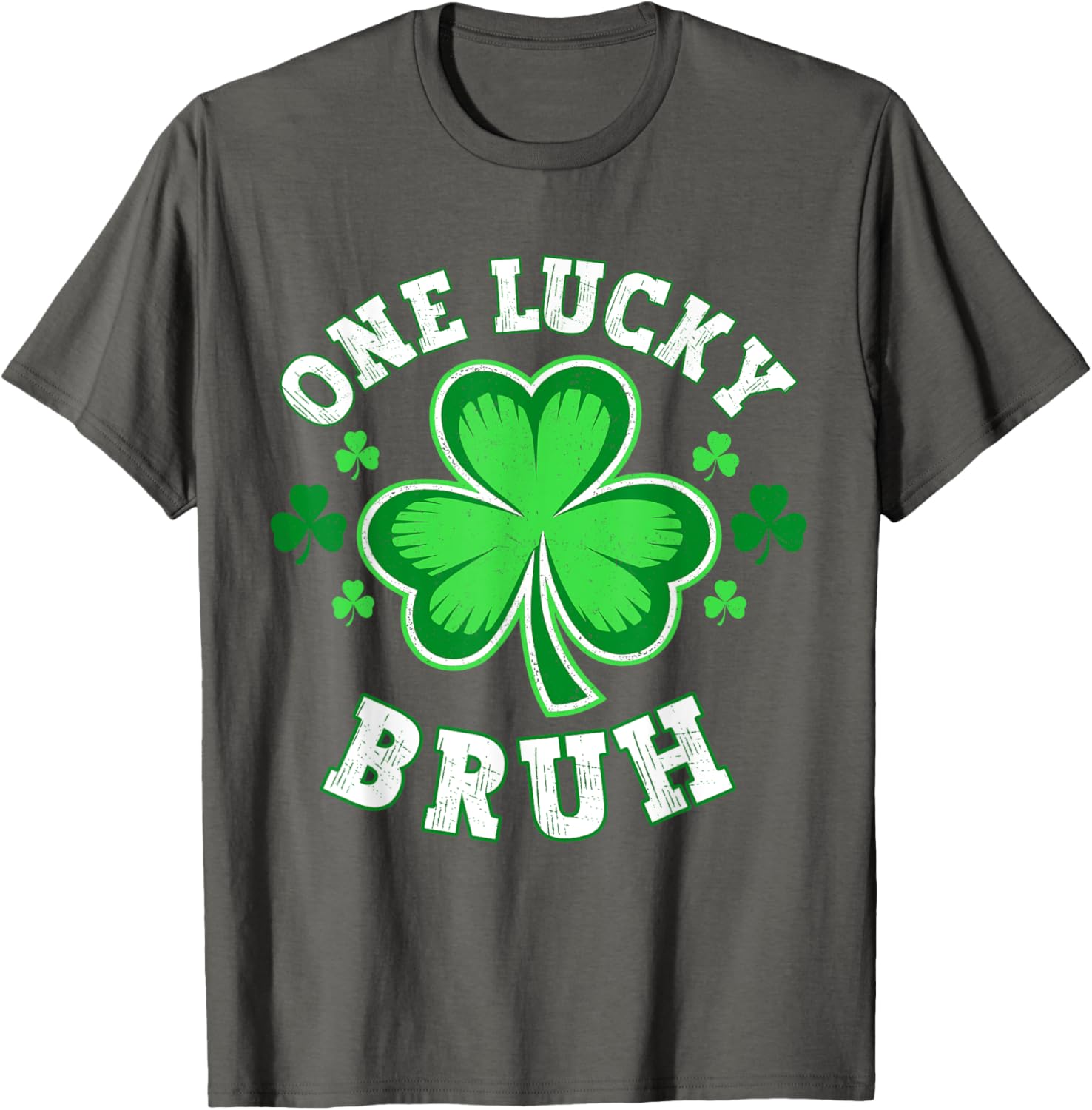 One Lucky Bruh St Patrick's Day Leprechaun T-Shirt for Fun Celebrations - 5