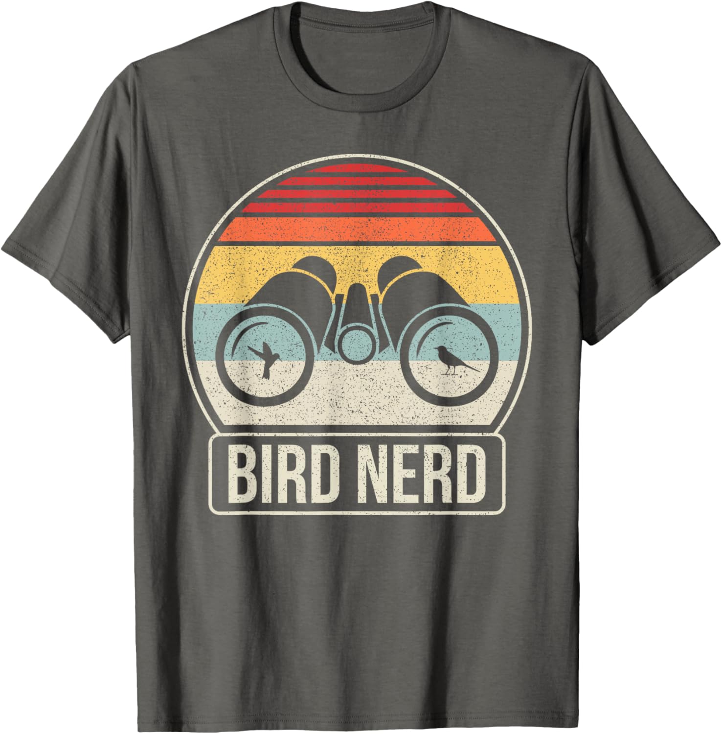 Funny Birdwatching T-Shirt for Bird Lovers - Black Unisex Short Sleeve - 10