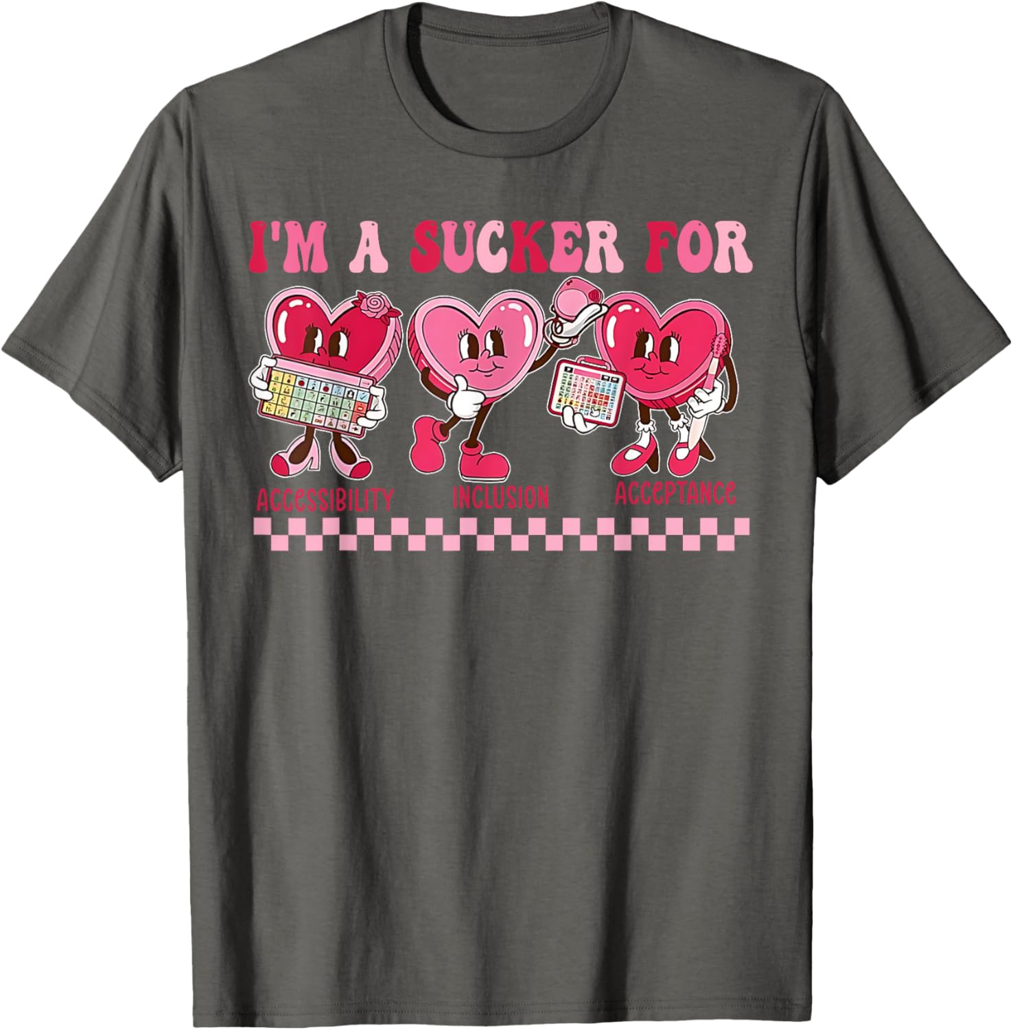 Funny I'm a Sucker for My Patients SLP Valentine T-Shirt for Speech Therapists - 2