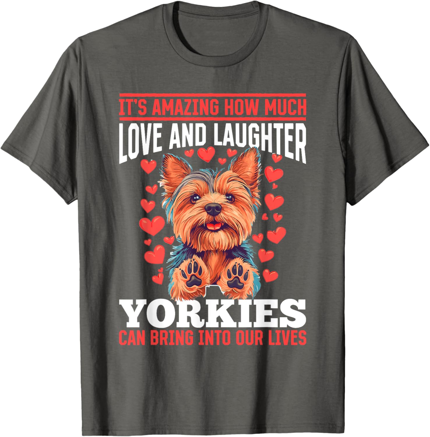 Yorkshire Terrier Yorkie Dog Owner T-Shirt for Pet Lovers - 3