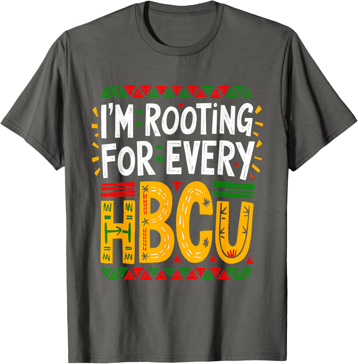 HBCU Black History Month I'm Rooting For Every HBCU Women T-Shirt - 5
