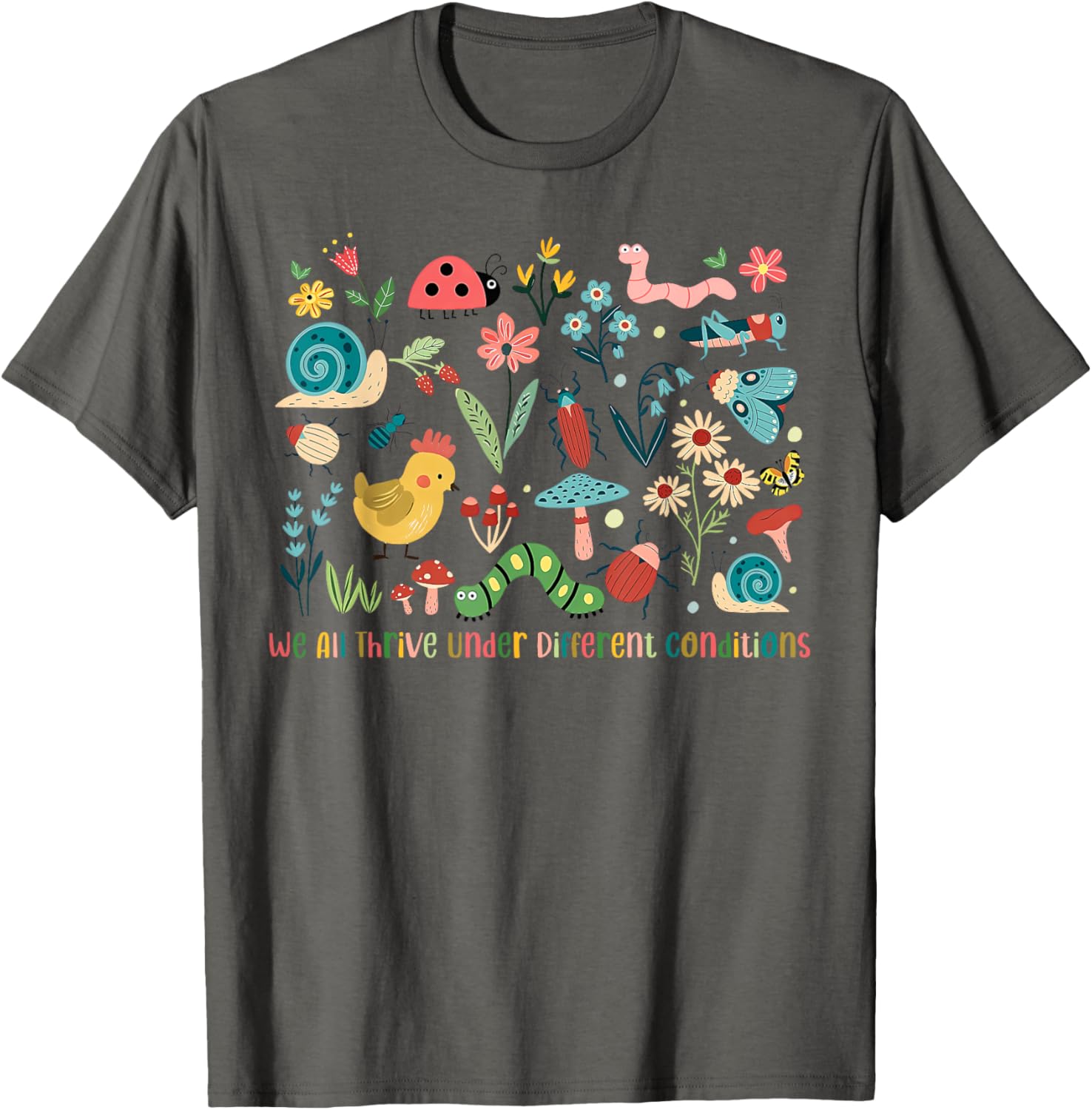 Neurodiversity SPED T-Shirt Celebrating Different Strengths and Styles - 1
