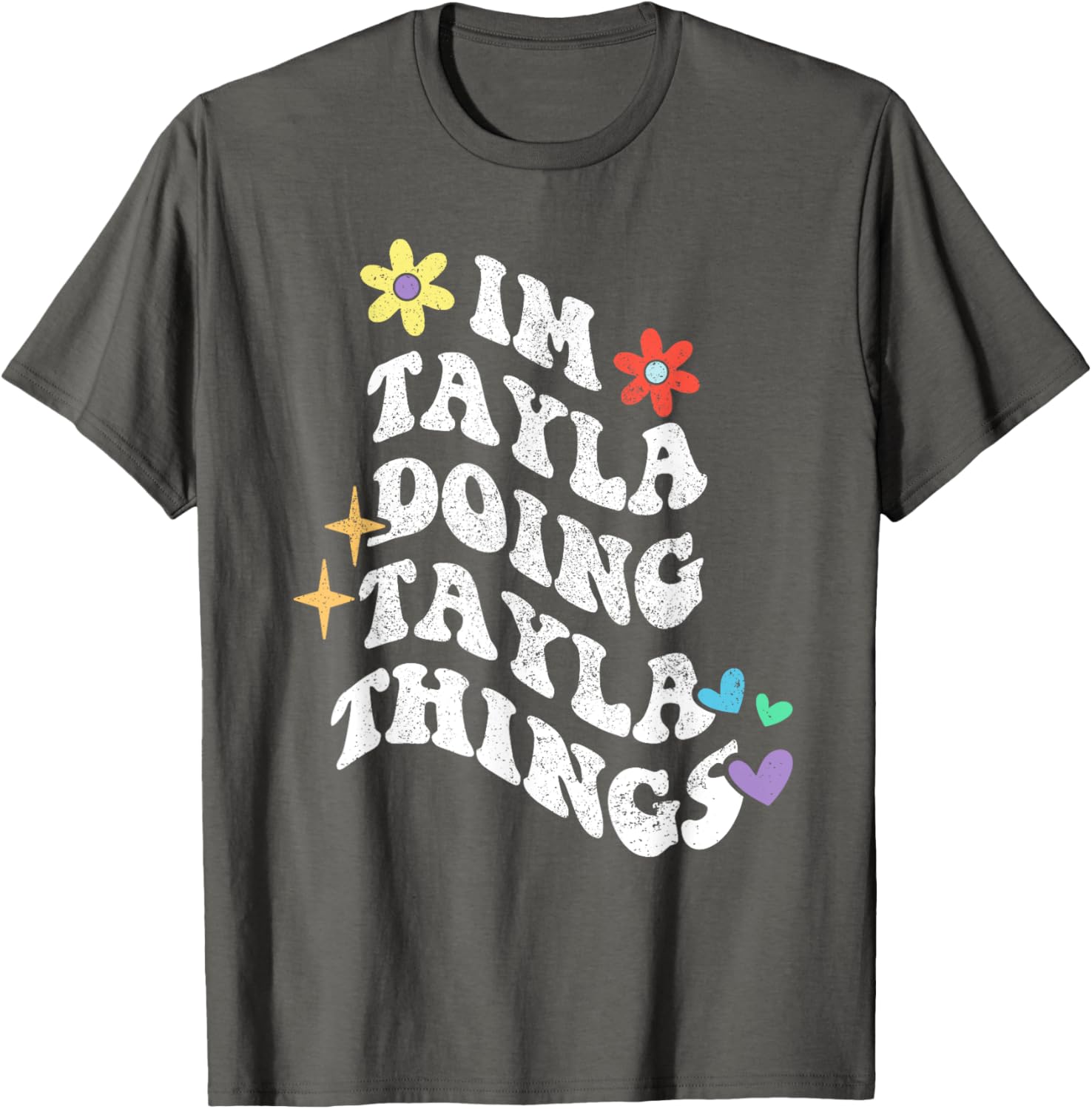 Funny Retro Tayla Doing Her Thing Mother's Day T-Shirt for Moms - 5