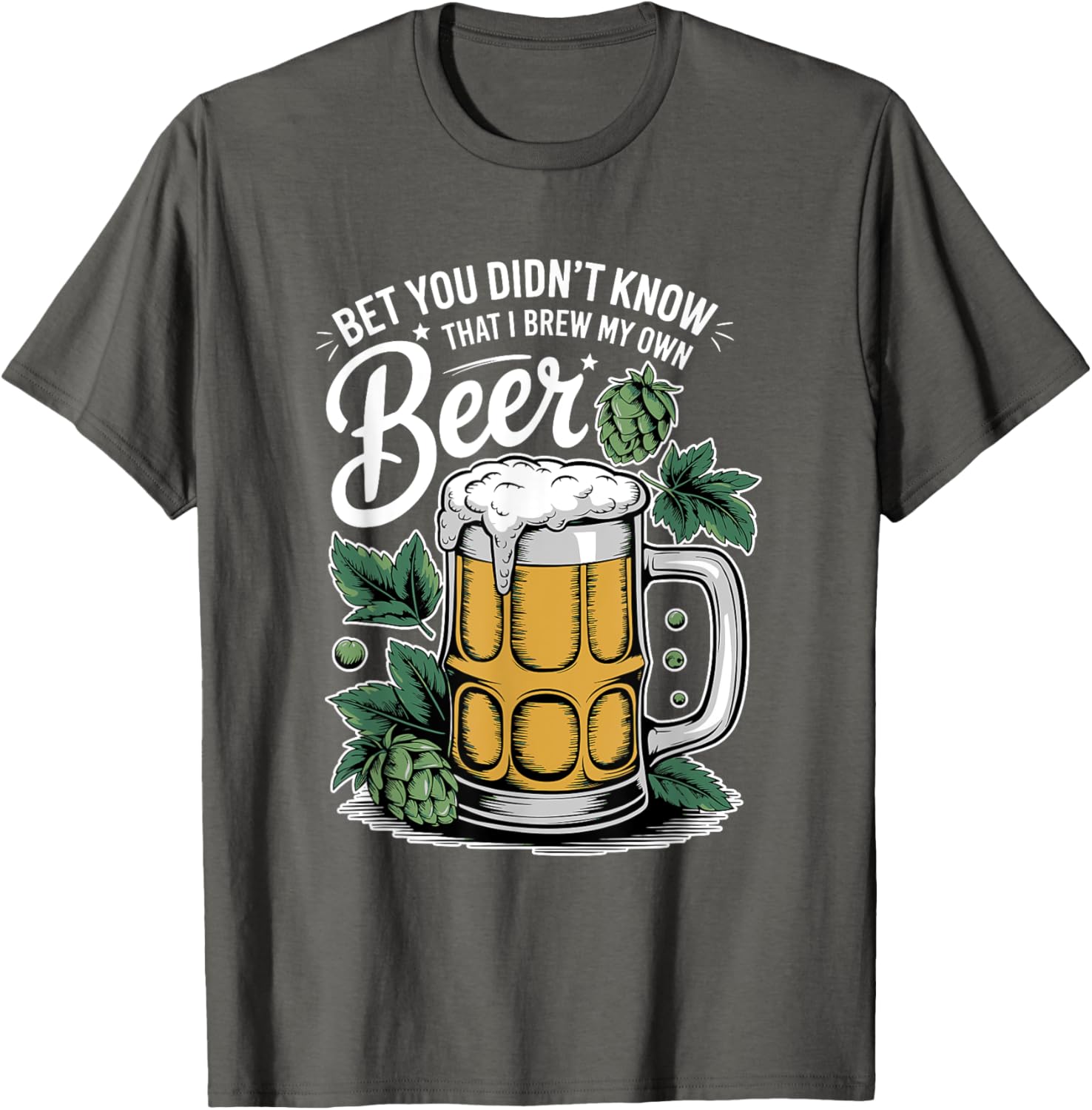 Brew Your Own Beer Craft Beer T-Shirt for Beer Lovers and Enthusiasts - 16