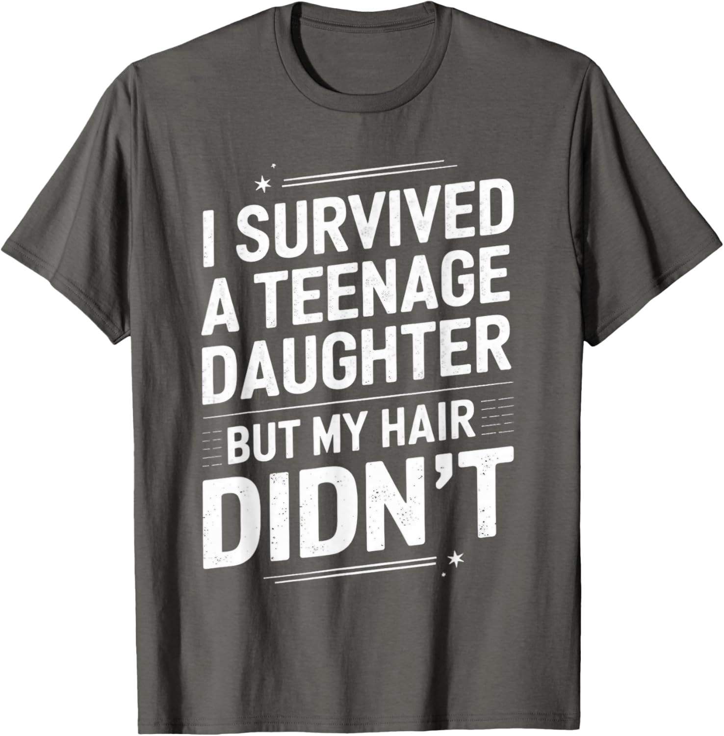 Funny I Survived Teenage Daughter T-Shirt for Dads and Moms - 2