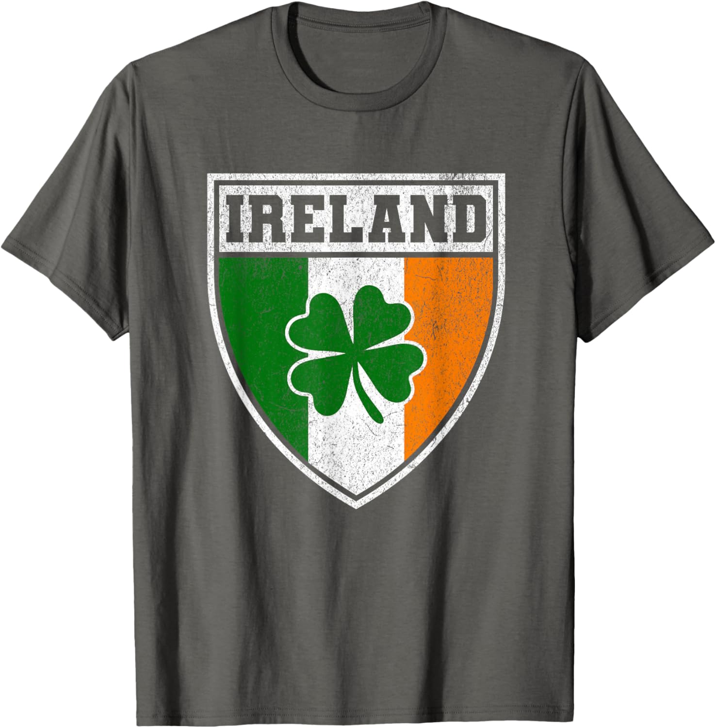 Irish Flag Shield Shamrock St Patricks Day T-Shirt for Pride and Fun - 9