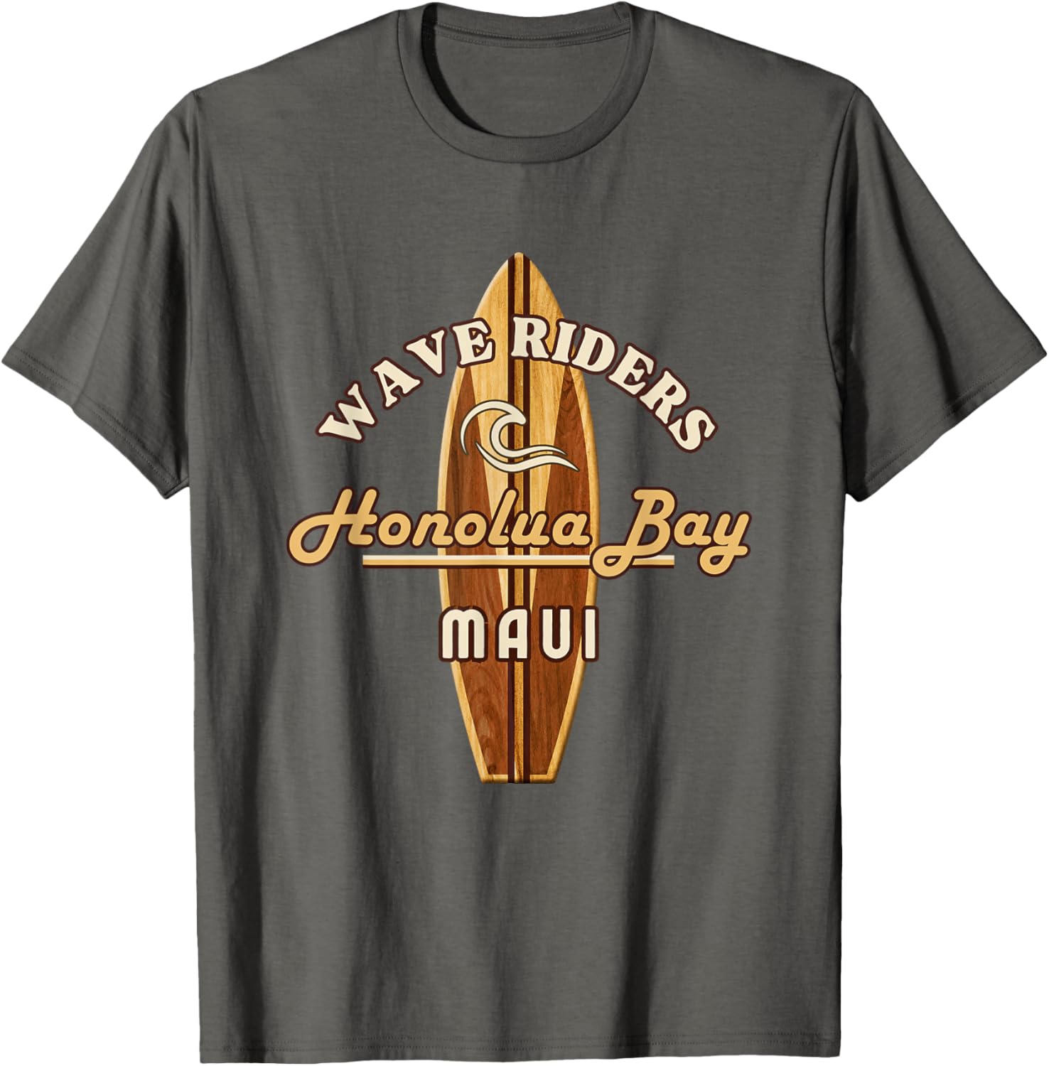 Surf Honolua Bay Maui Vacation T-Shirt for Surf Lovers and Beach Fun - 4