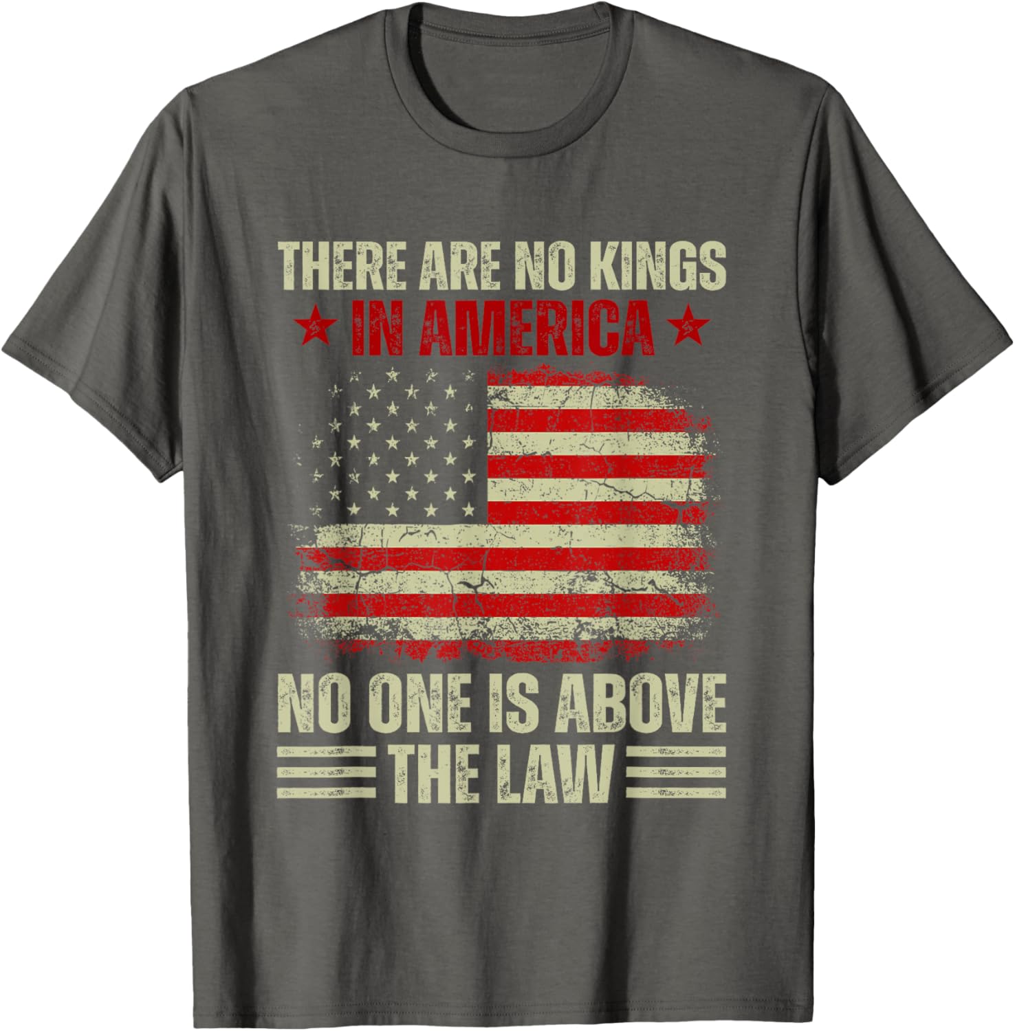 No Kings In America T-Shirt – Law and Justice Graphic Tee for Everyone - 21