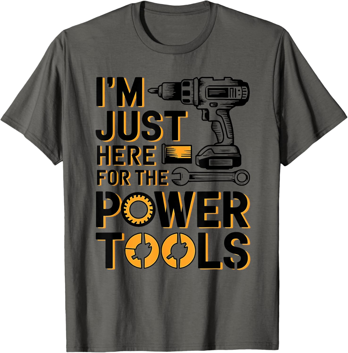 Funny Power Tools T-Shirt for Handyman Lovers - Great Gift Idea! - 10
