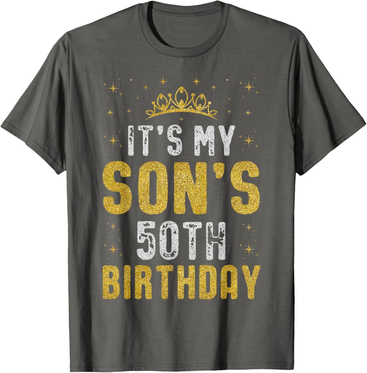 Happy 50th Birthday Son T-Shirt Vintage 1975 Milestone Celebration - 15