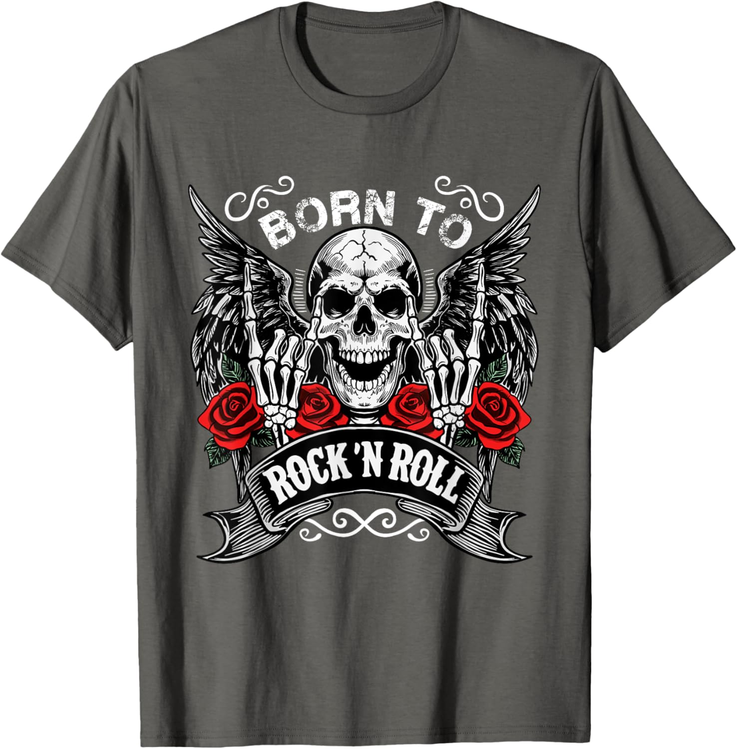 Born To Rock Vintage Rock Concert T-Shirt for Music Lovers - 14
