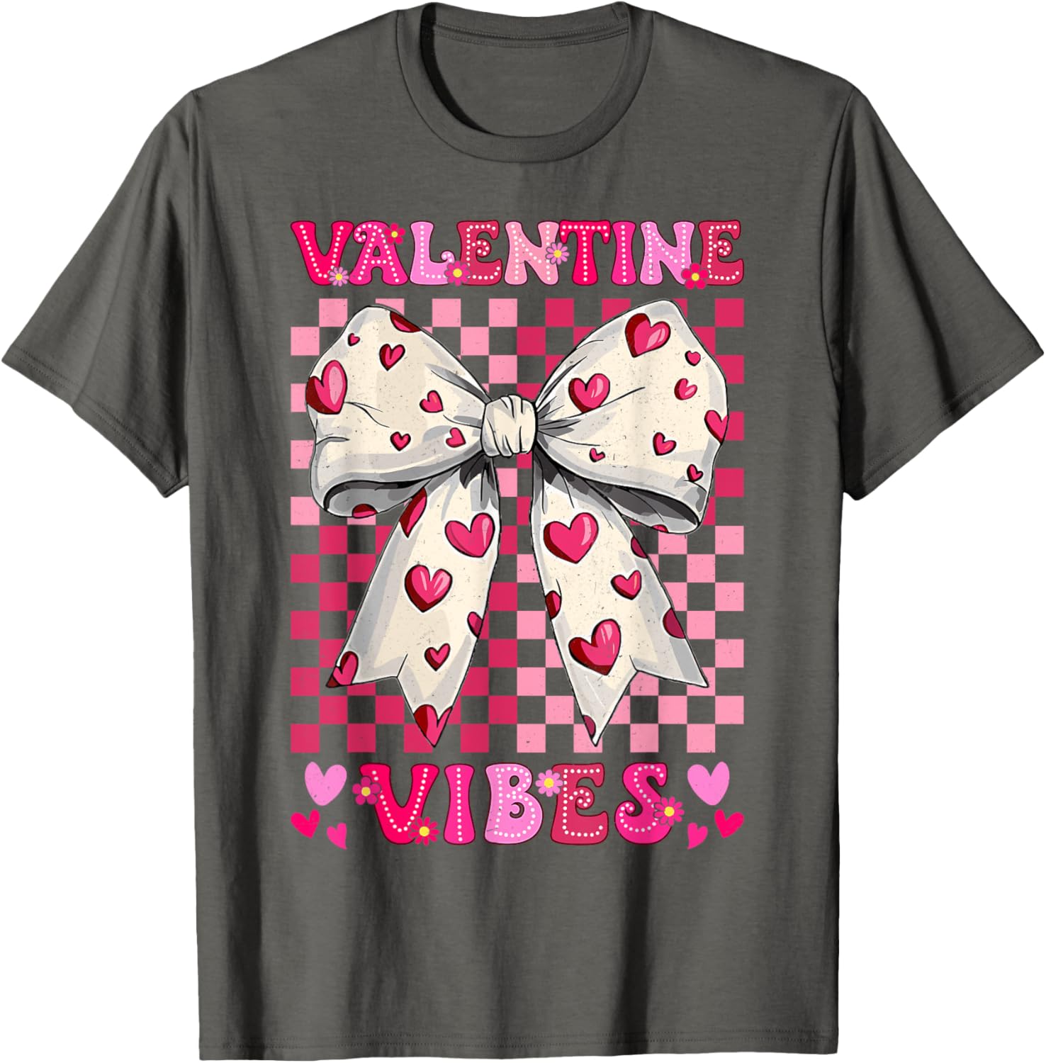 Retro Valentine's Day Heart T-Shirt for Kids - Fun Valentine's Vibes! - 6