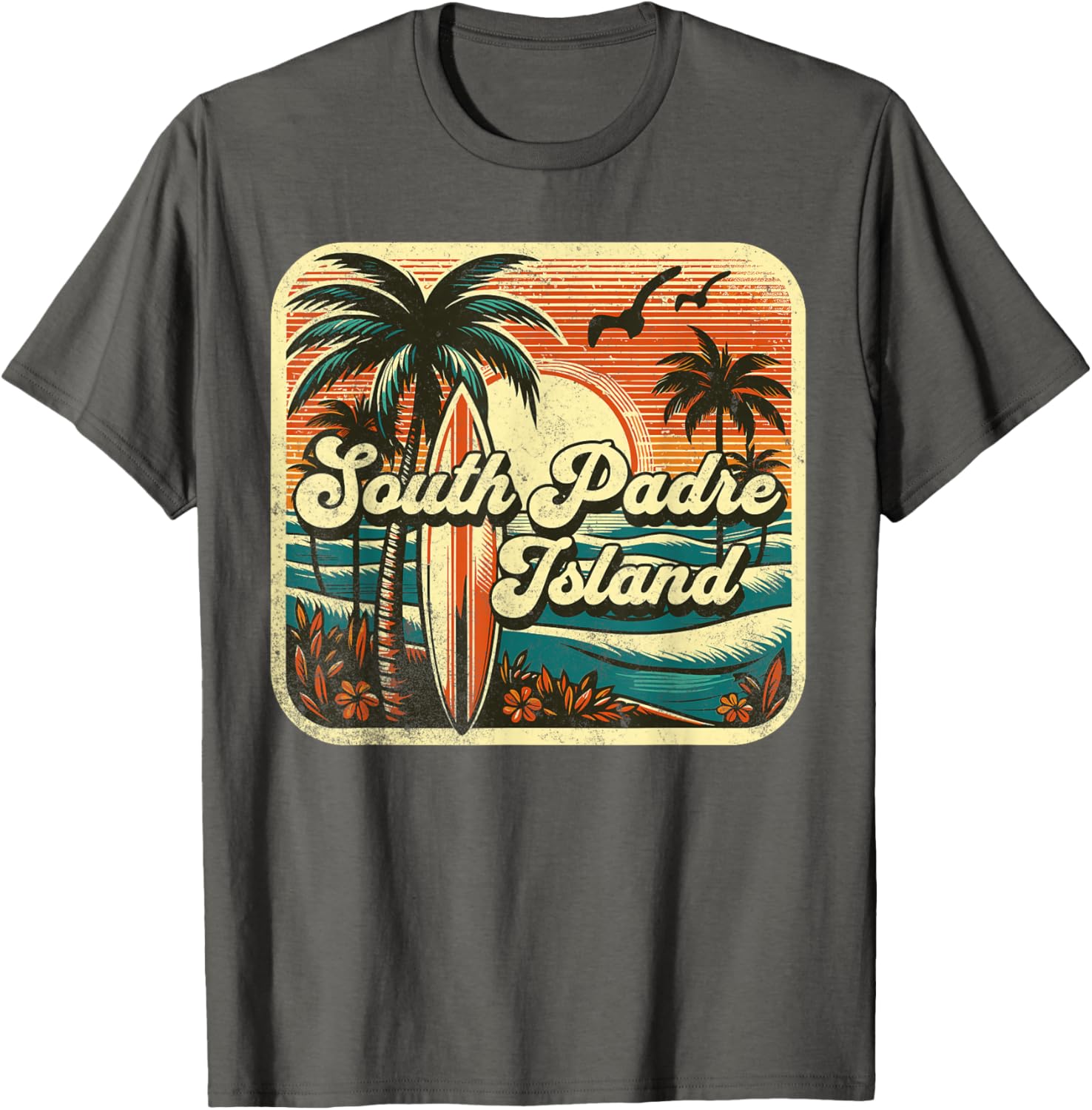South Padre Island T-Shirt for Beach Lovers - Casual Summer Style - 7