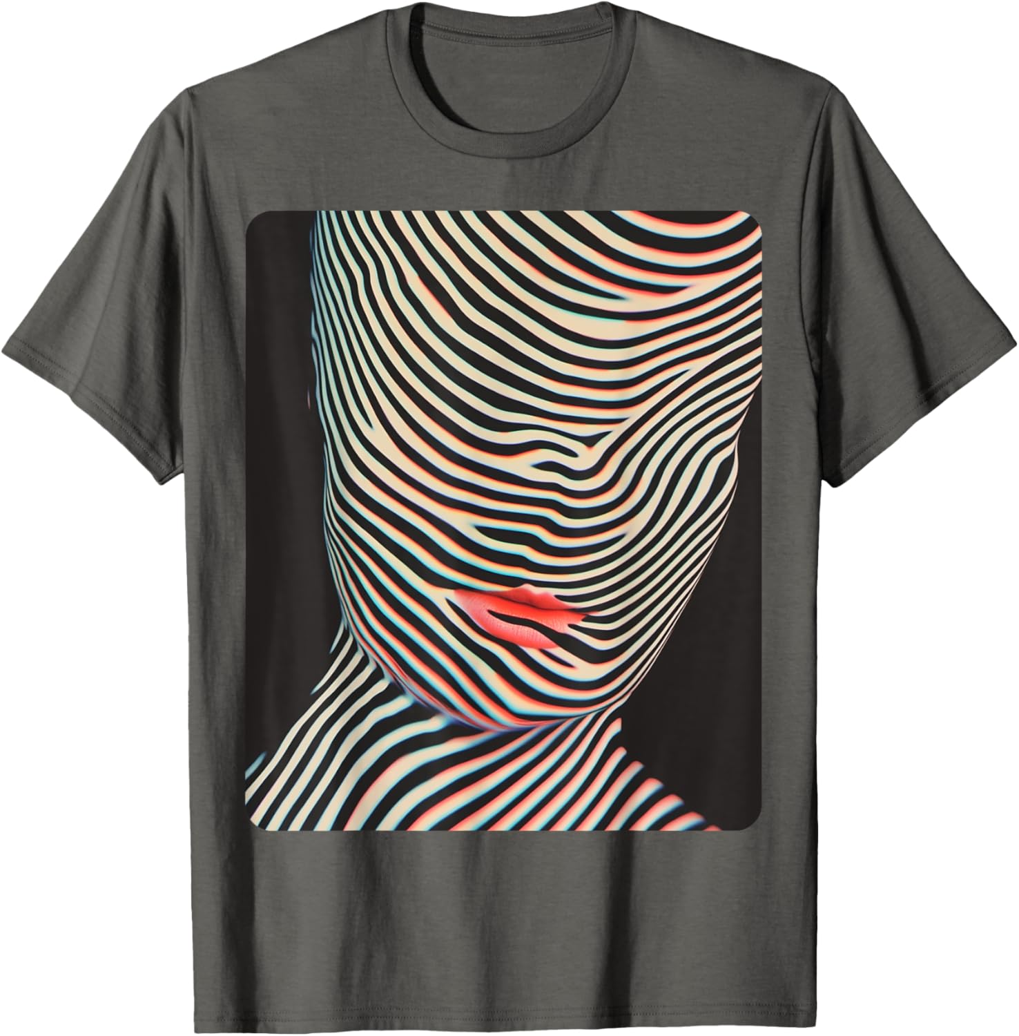 Chic Women's Abstract Designer T-Shirt for Stylish Fashion Lovers - 2