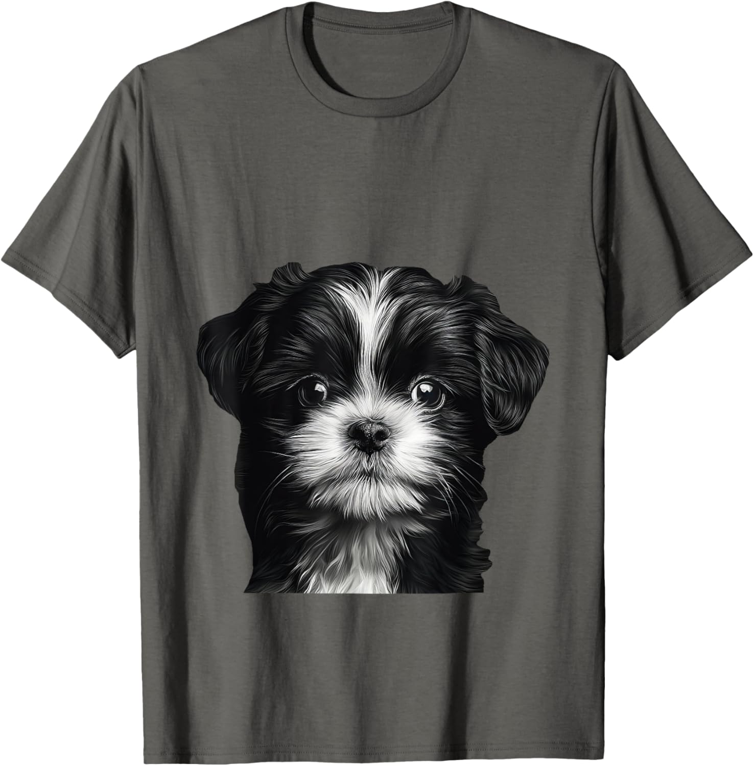 Adorable Shih Tzu Puppy T-Shirt for Dog Lovers - Cute Pet Apparel - 8