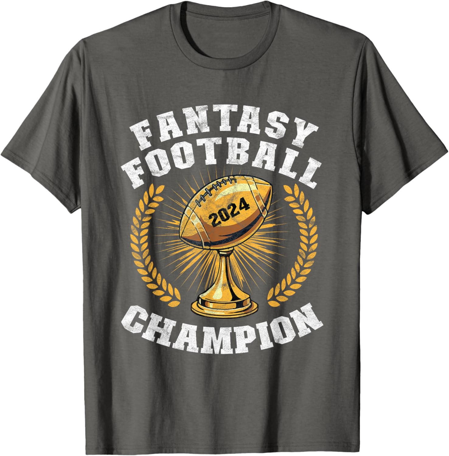 Fantasy Football Champion T-Shirt 2024 for Men and Boys Gift - 18