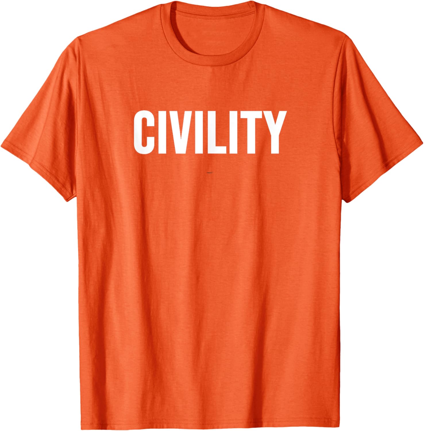 Civility T-Shirt for Unique Style in Clothing, Shoes & Jewelry Collection - 1