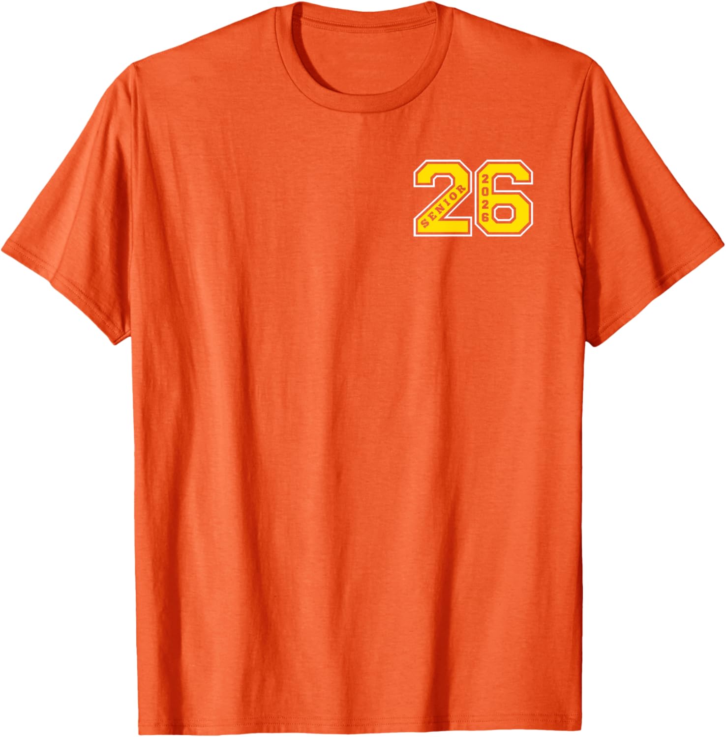 Proud Dad 2026 Senior Gold T-Shirt for Celebrating Graduation Day - 13