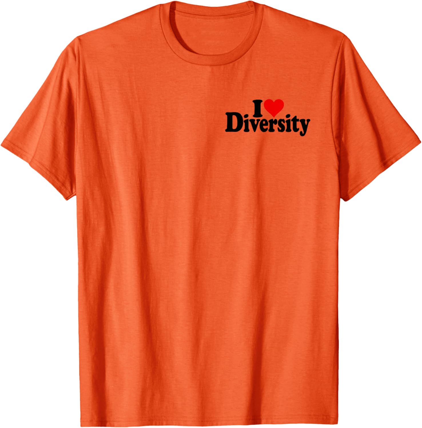 I Love Heart Diversity Strength in Diversity T-Shirt for Everyone - 12