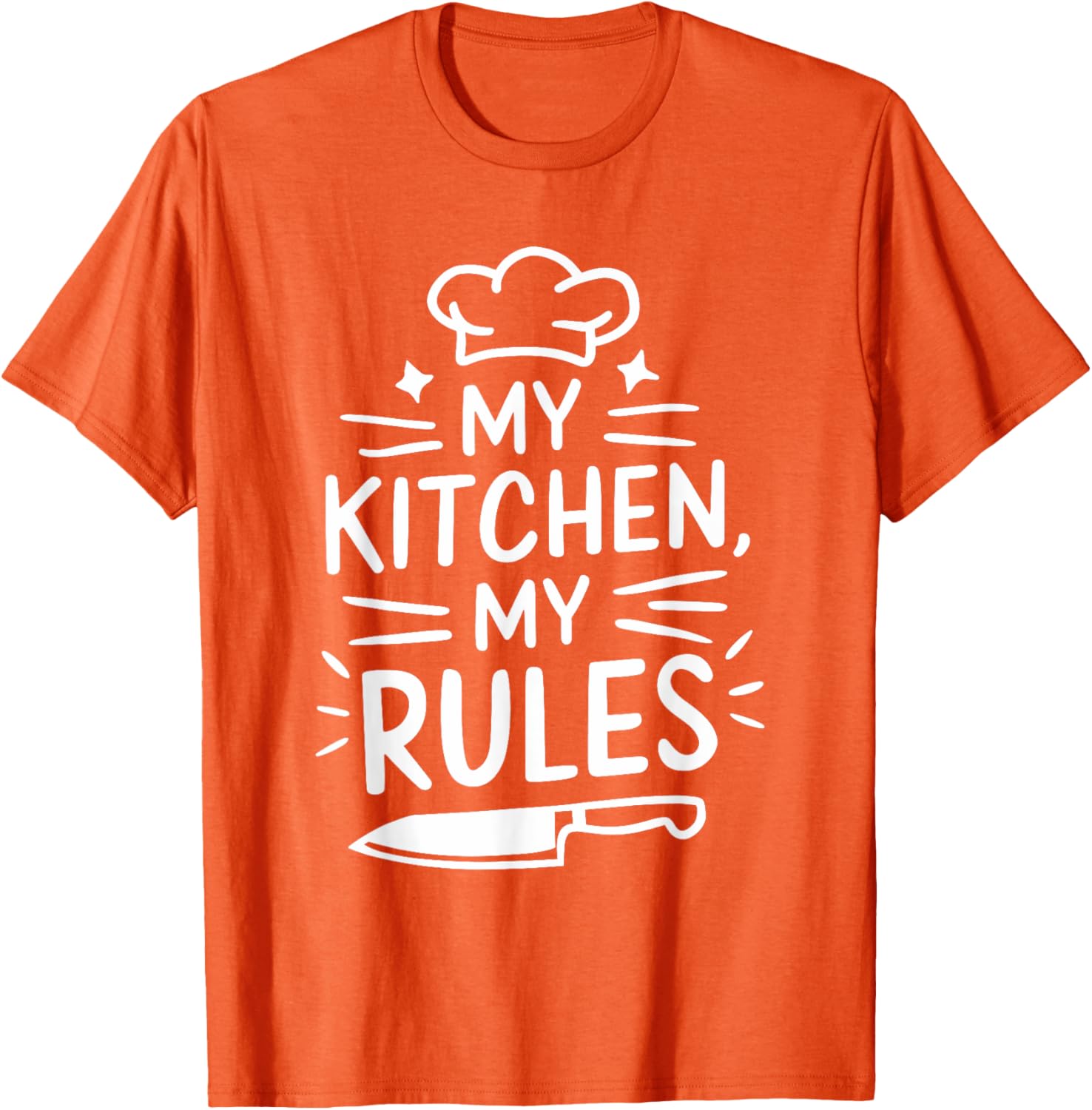 My Kitchen My Rules Chef T-Shirt for Cooking Enthusiasts - 23