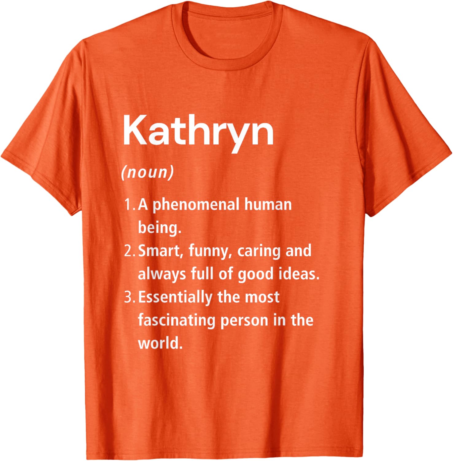 Funny Kathryn Name Definition T-Shirt for Unique Style and Fun! - 7