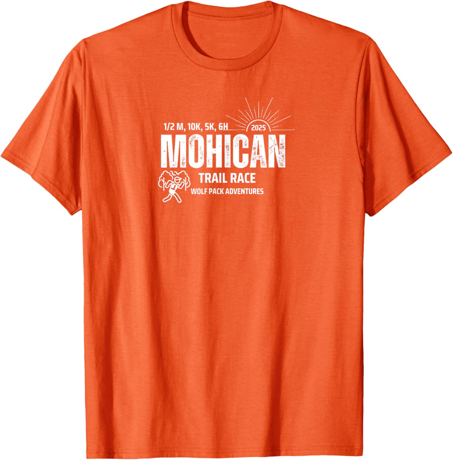 Mohican Trail Race T-Shirt for Outdoor Adventures and Running Gear - 3